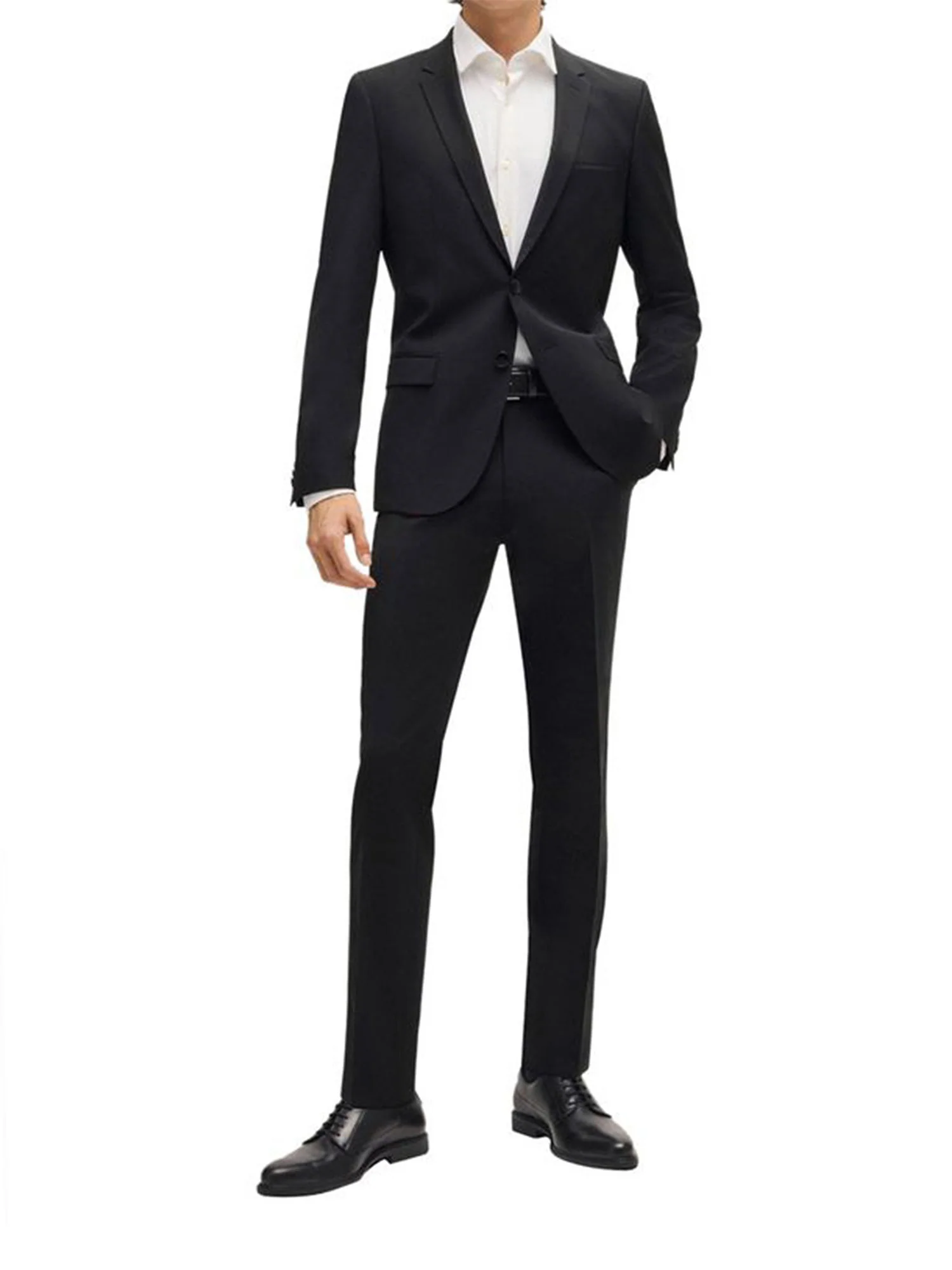 Abito Hugo Men uomo due bottoni Art/Hesten212x nero
