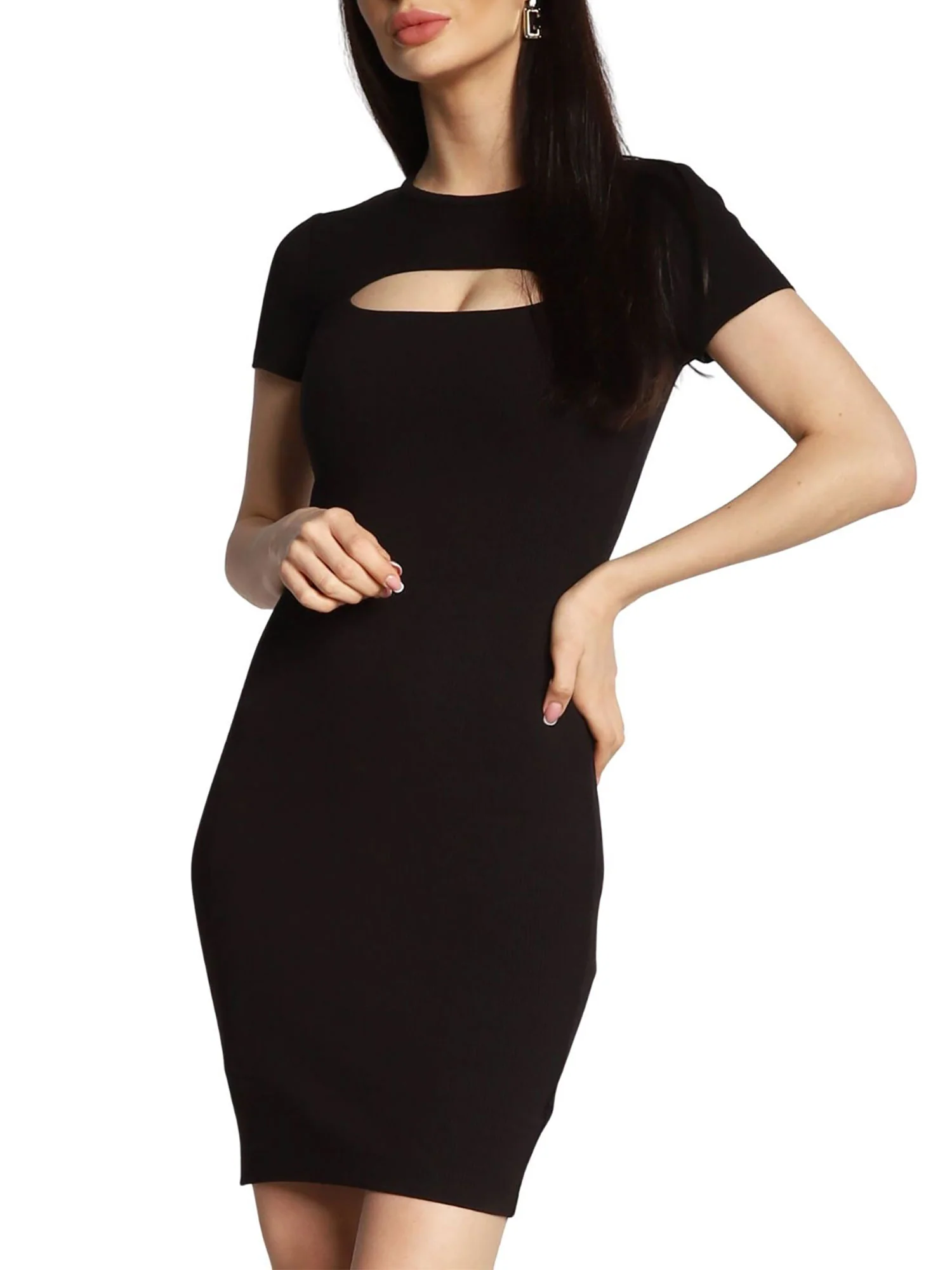 Abito Guess Donna boat milena nero