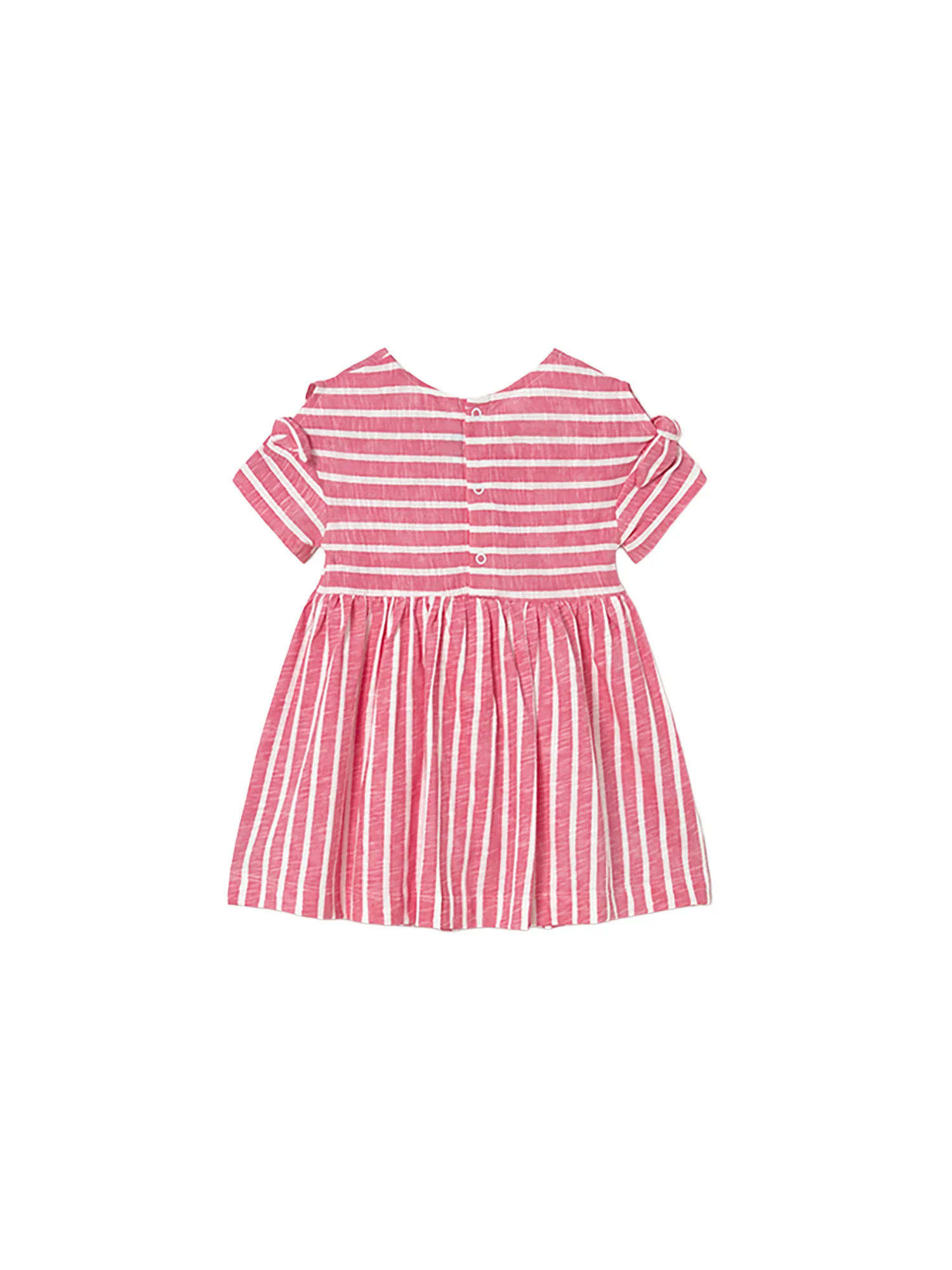 Abito Mayoral Bambina stampa strawberry con borsetta geranio - Image 2
