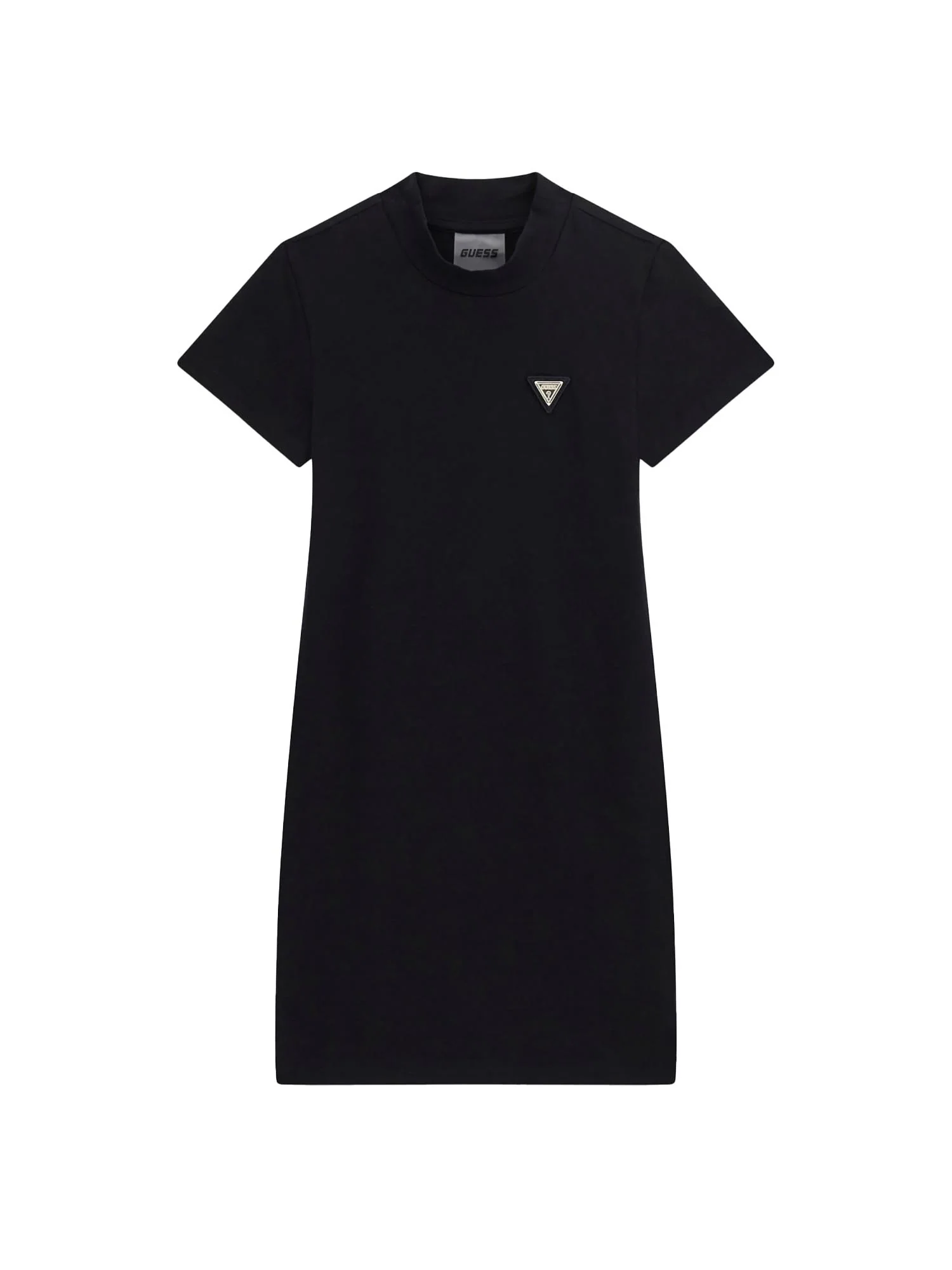 Abito Guess Ragazza mini logo jersey nero