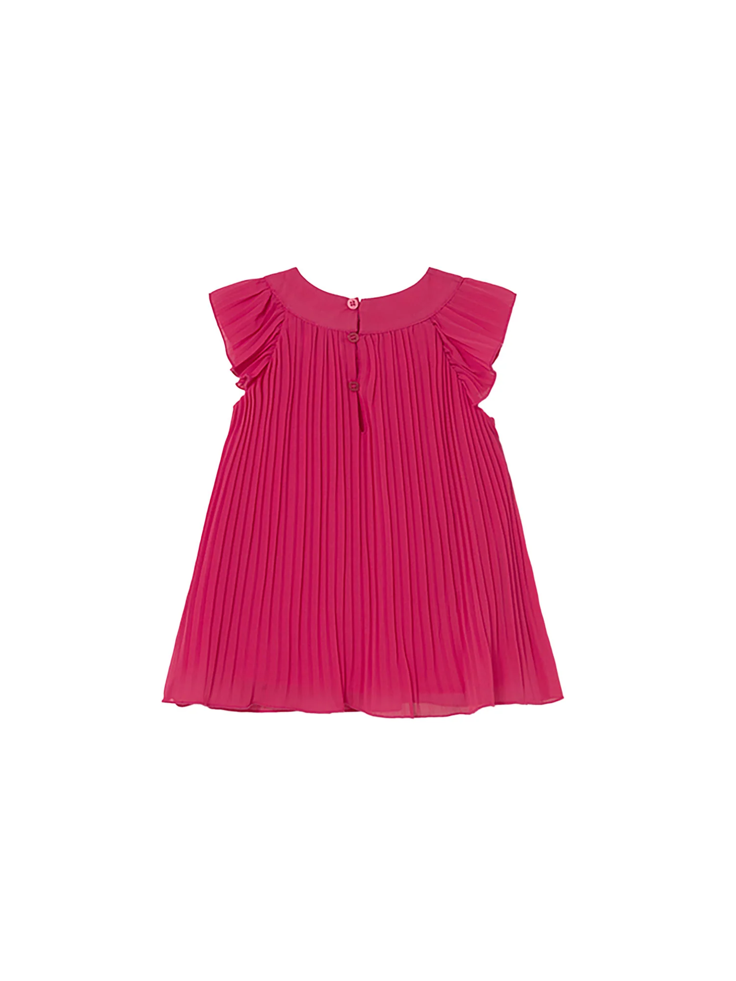 Abito Mayoral Bambina plisset clavel - Image 2