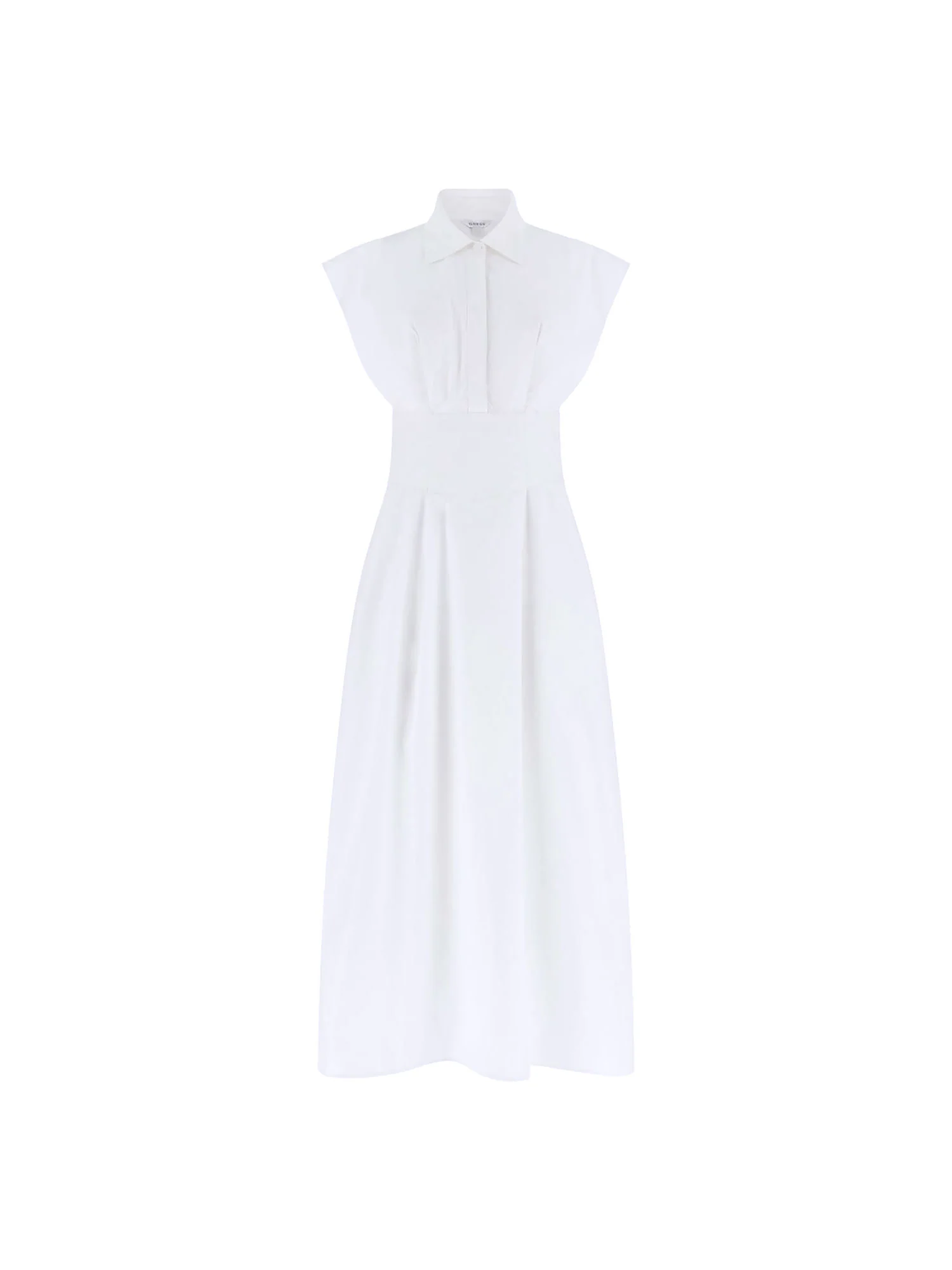 Abito smanicato Guess donna modello cherry bianco - Image 3