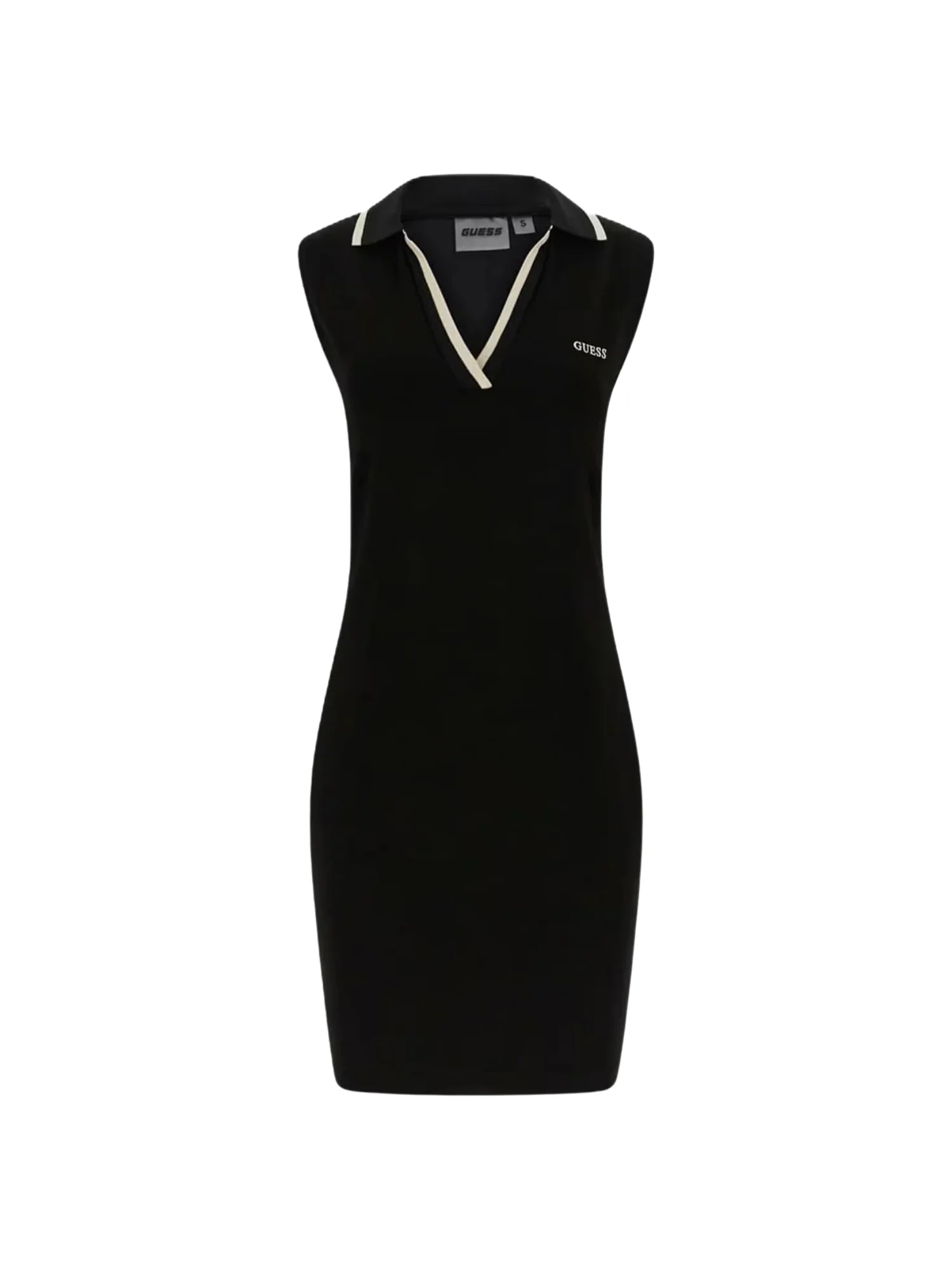 Abito smanicato Guess donna modello jasmine nero - Image 3