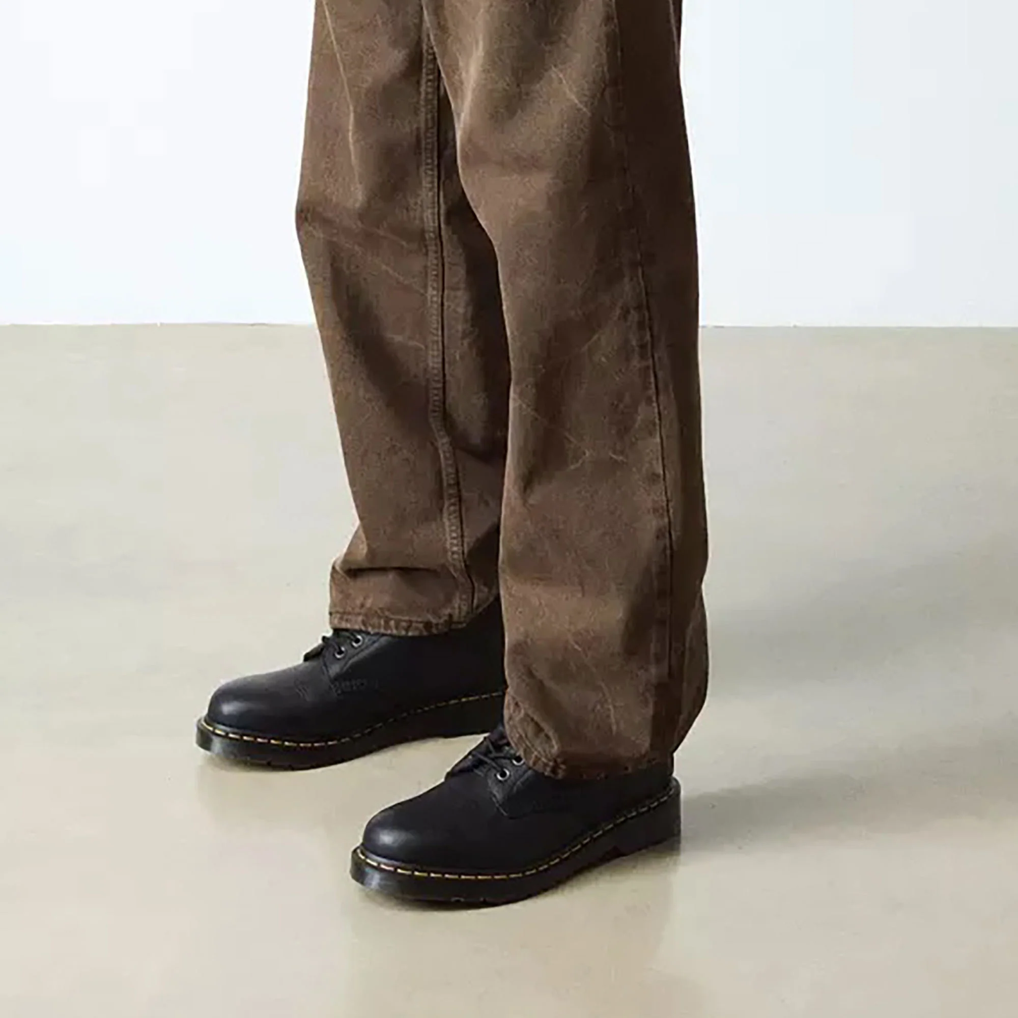 Anfibio Dr Martens uomo 1460 con lacci pelle nero - Image 6