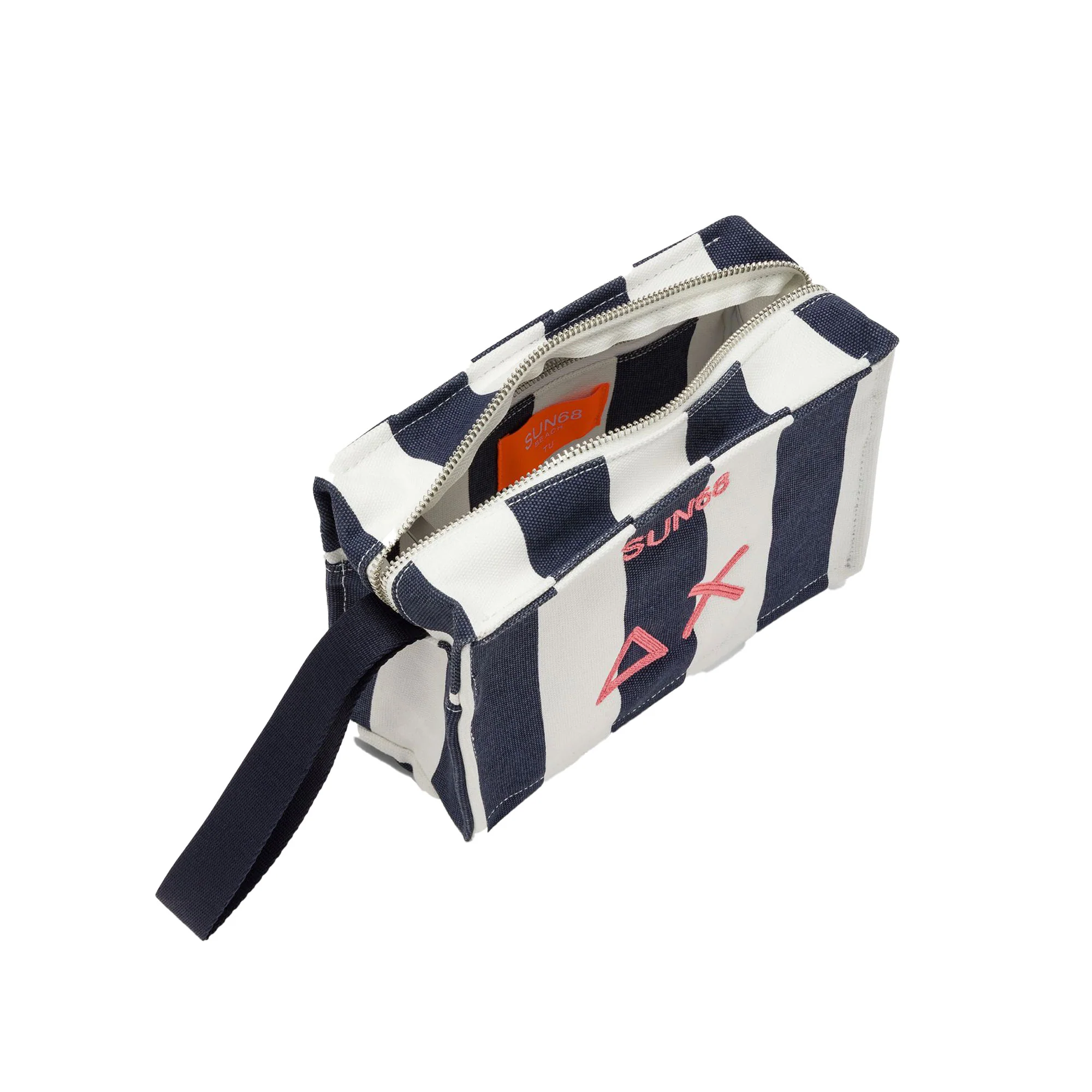 Beauty Case Sun 68 uomo printed canvas blu - Image 2