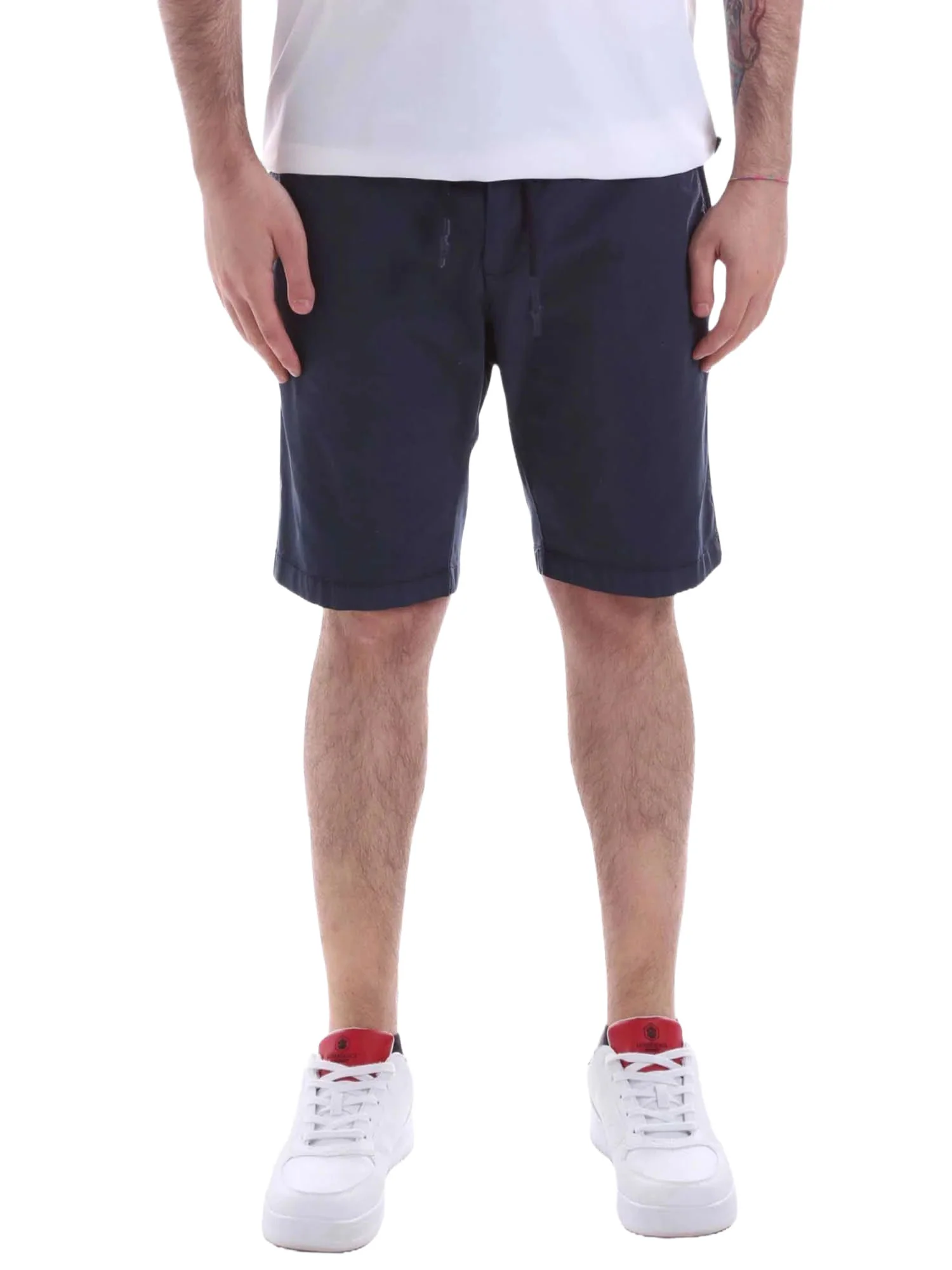 Bermuda Yes Zee Uomo coulisse 
 Blu