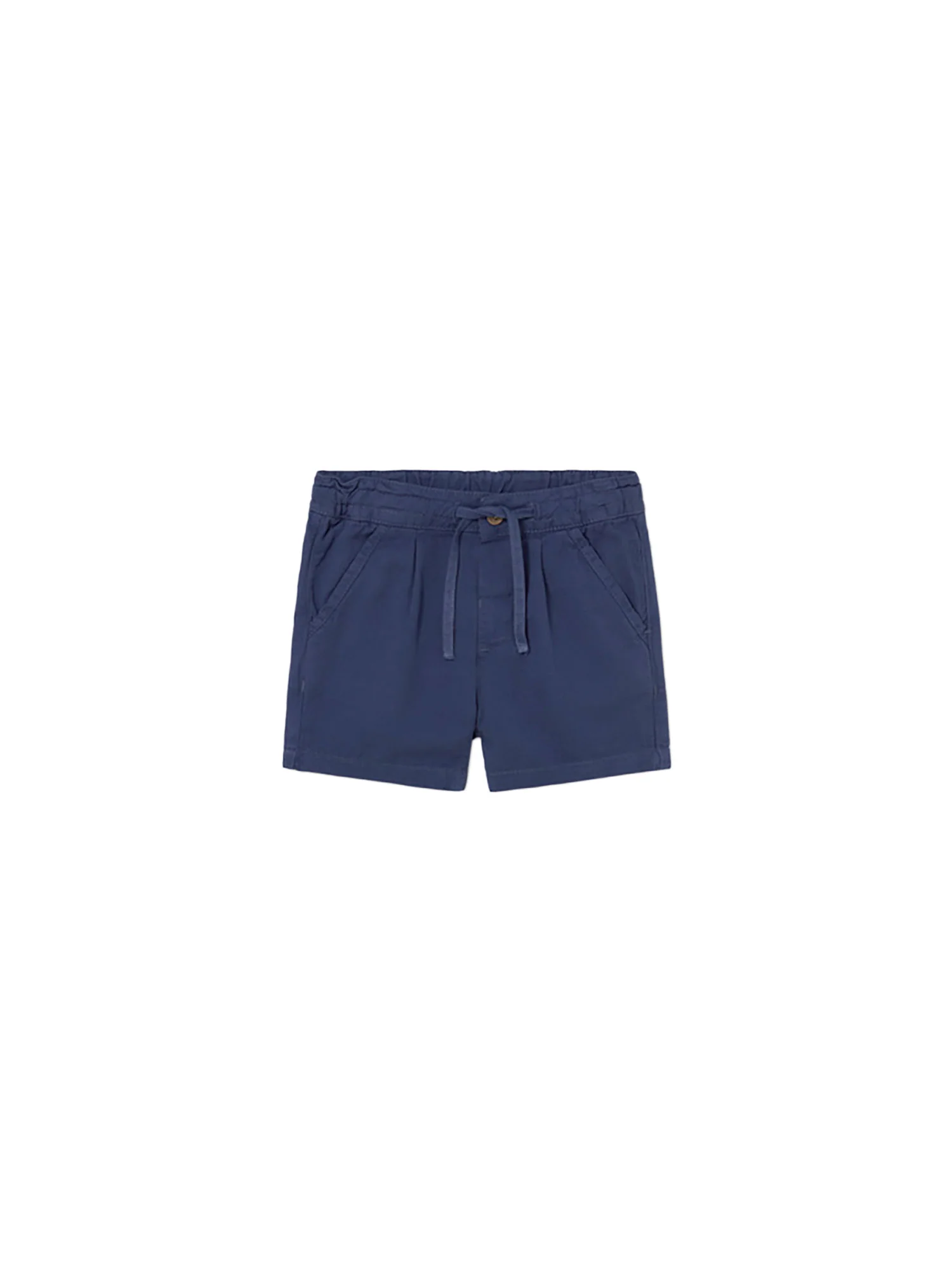 Bermuda Mayoral Bambino con coulisse in lino blu