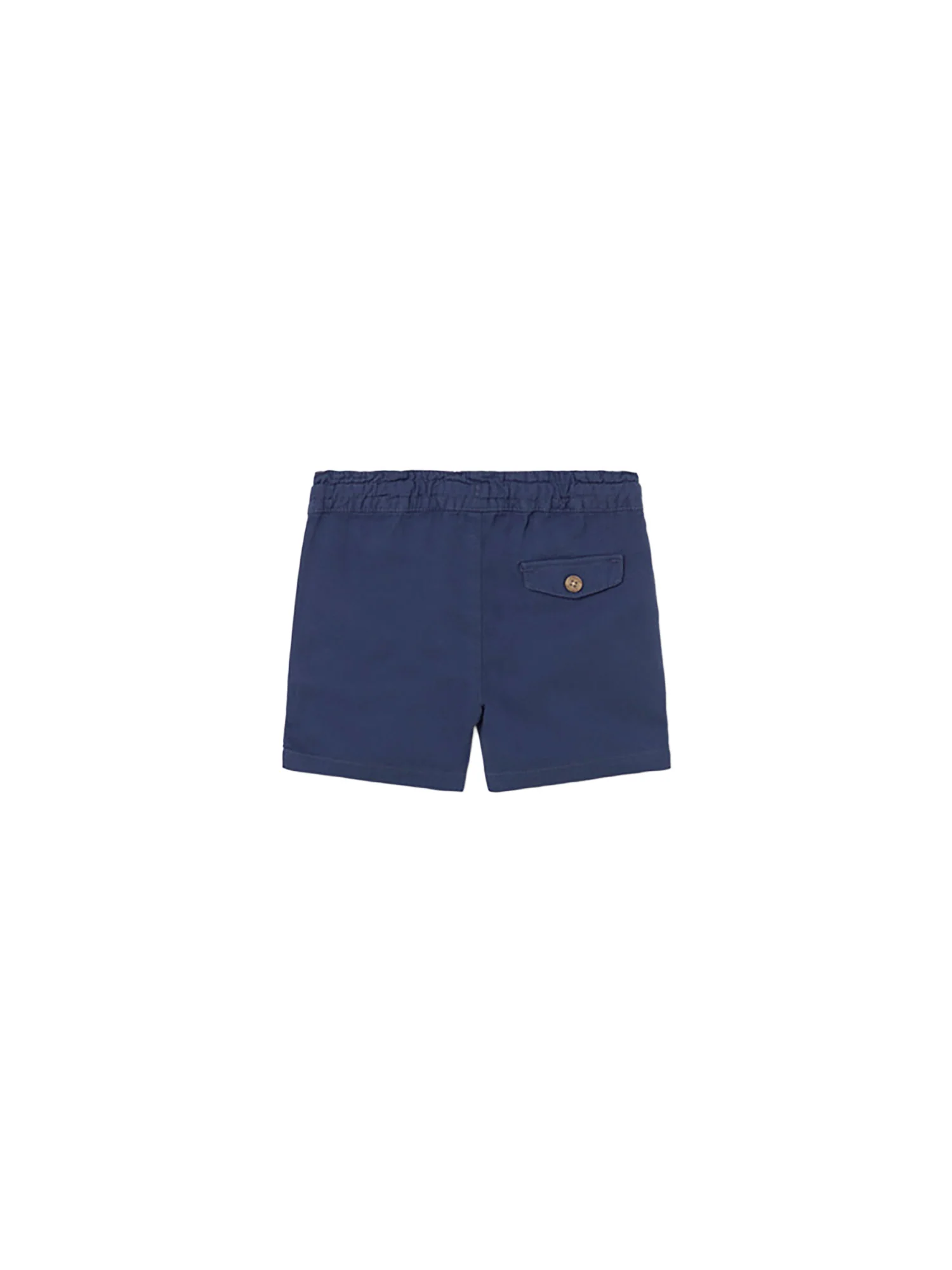 Bermuda Mayoral Bambino con coulisse in lino blu - Image 2