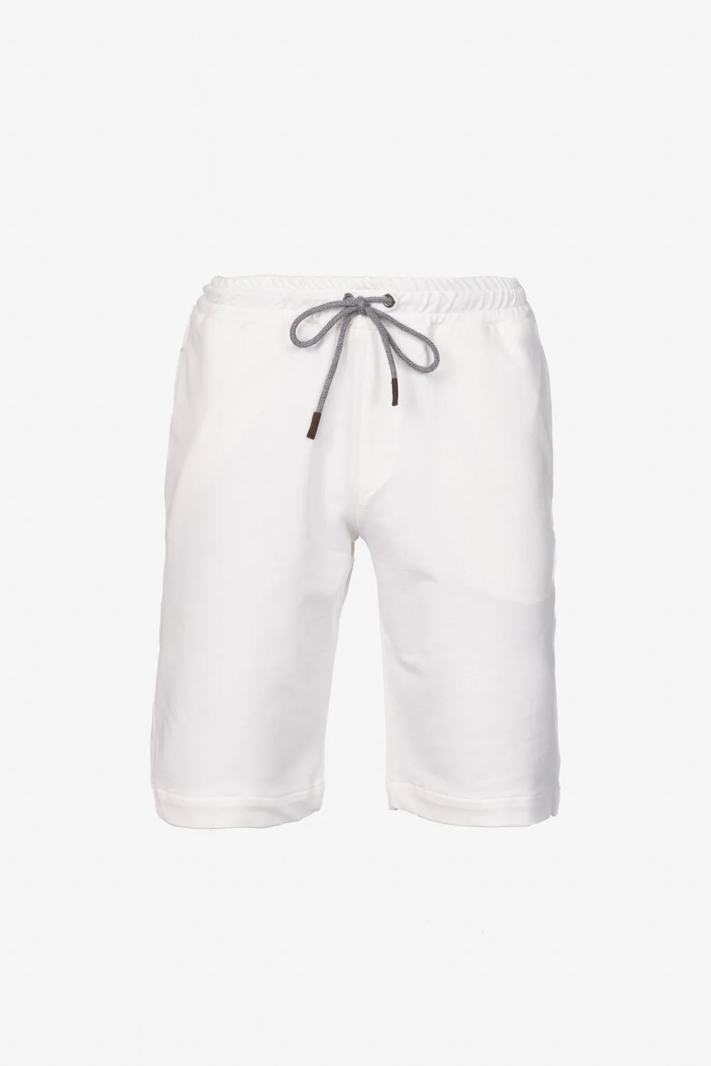 Bermuda in cotone bianco