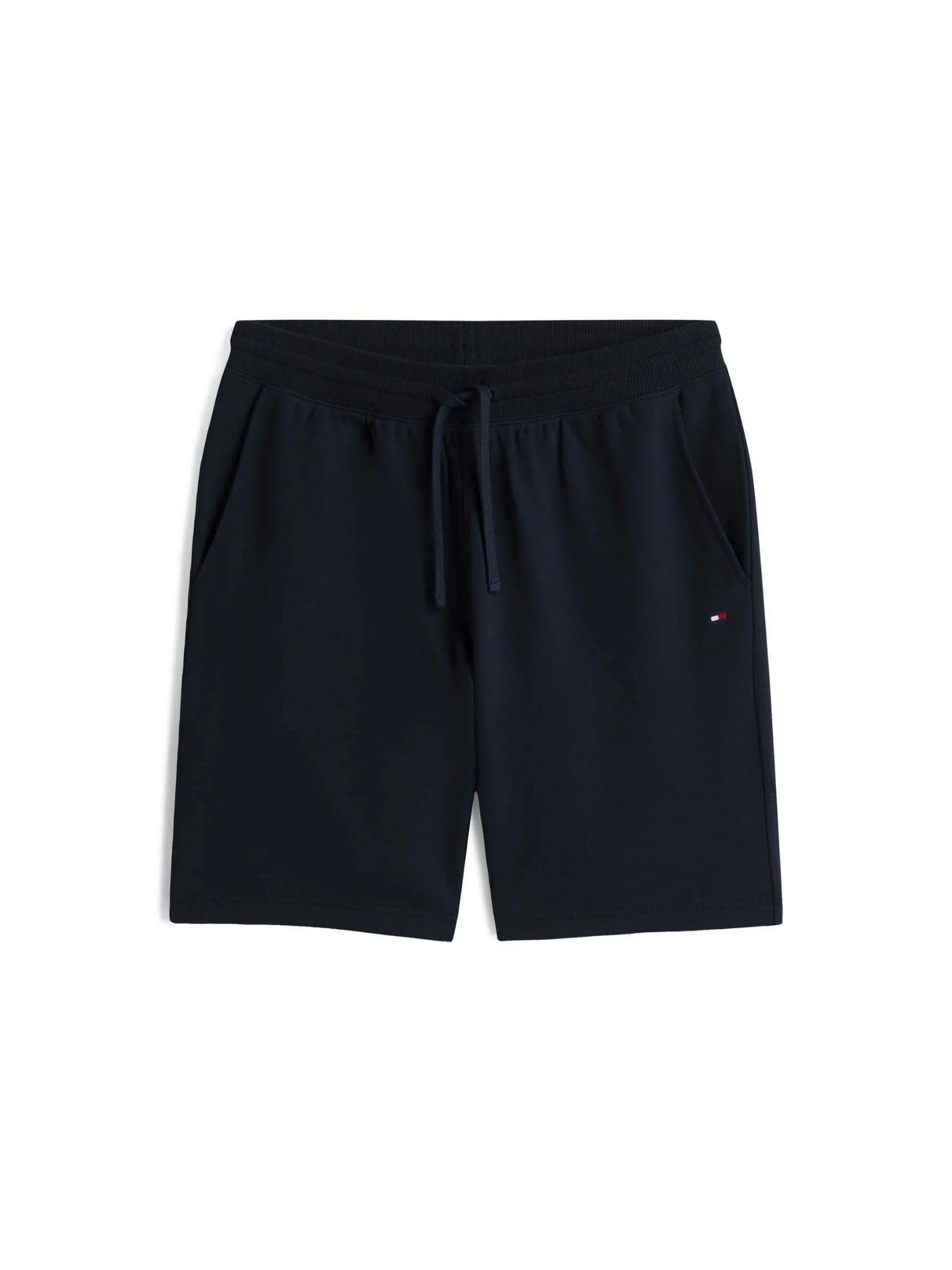 Bermuda in french terry felpato Tommy Hilfiger modello essential blu - Image 4