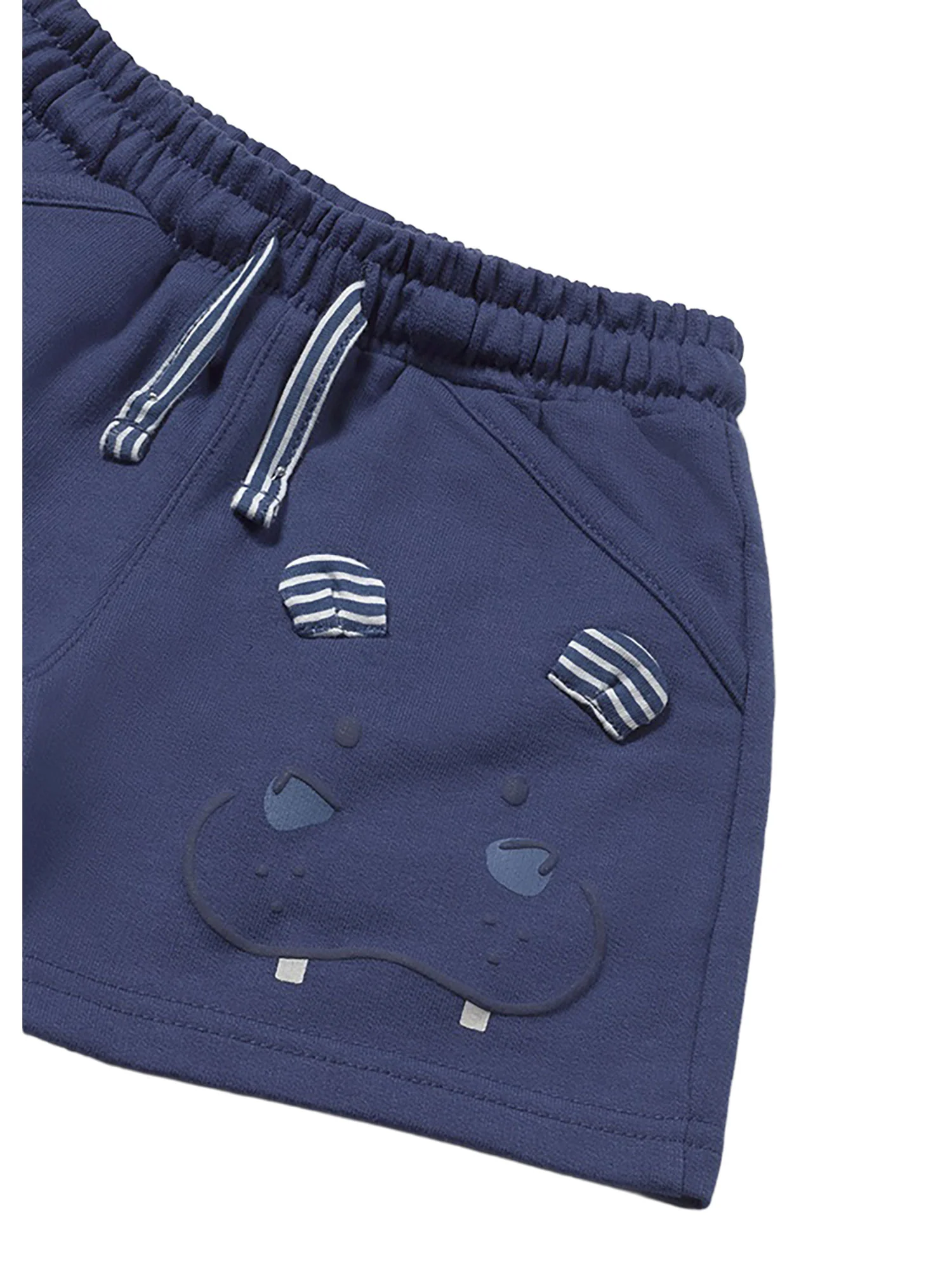 Bermuda Mayoral Bambino Hippo in felpa blu - Image 3