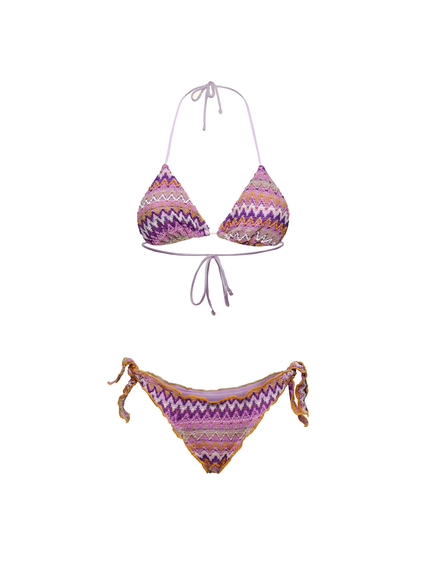 Bikini F**k donna triangolo slip regolabile multicolor - Image 3
