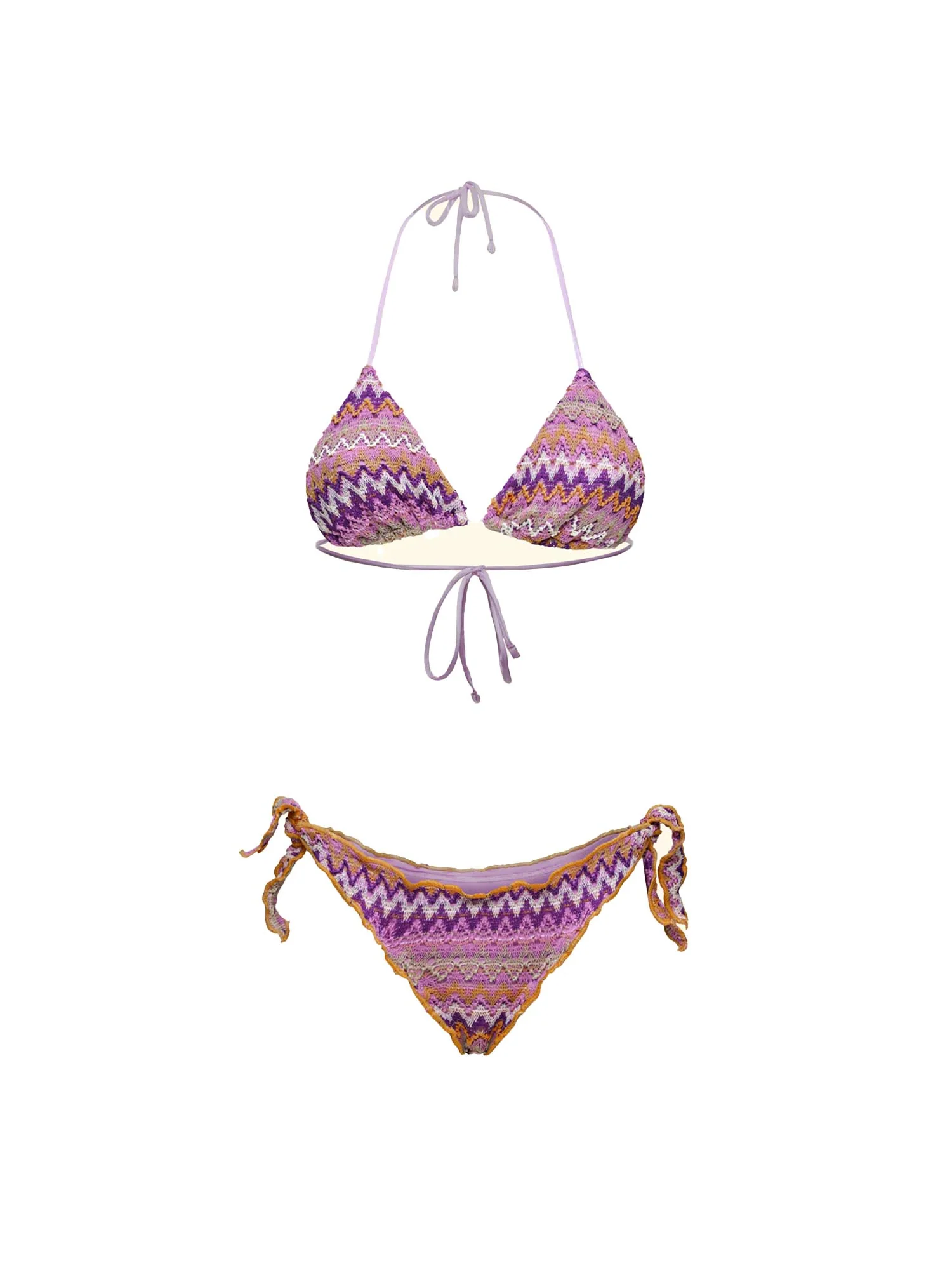 Bikini F**k donna triangolo slip regolabile multicolor - Image 6