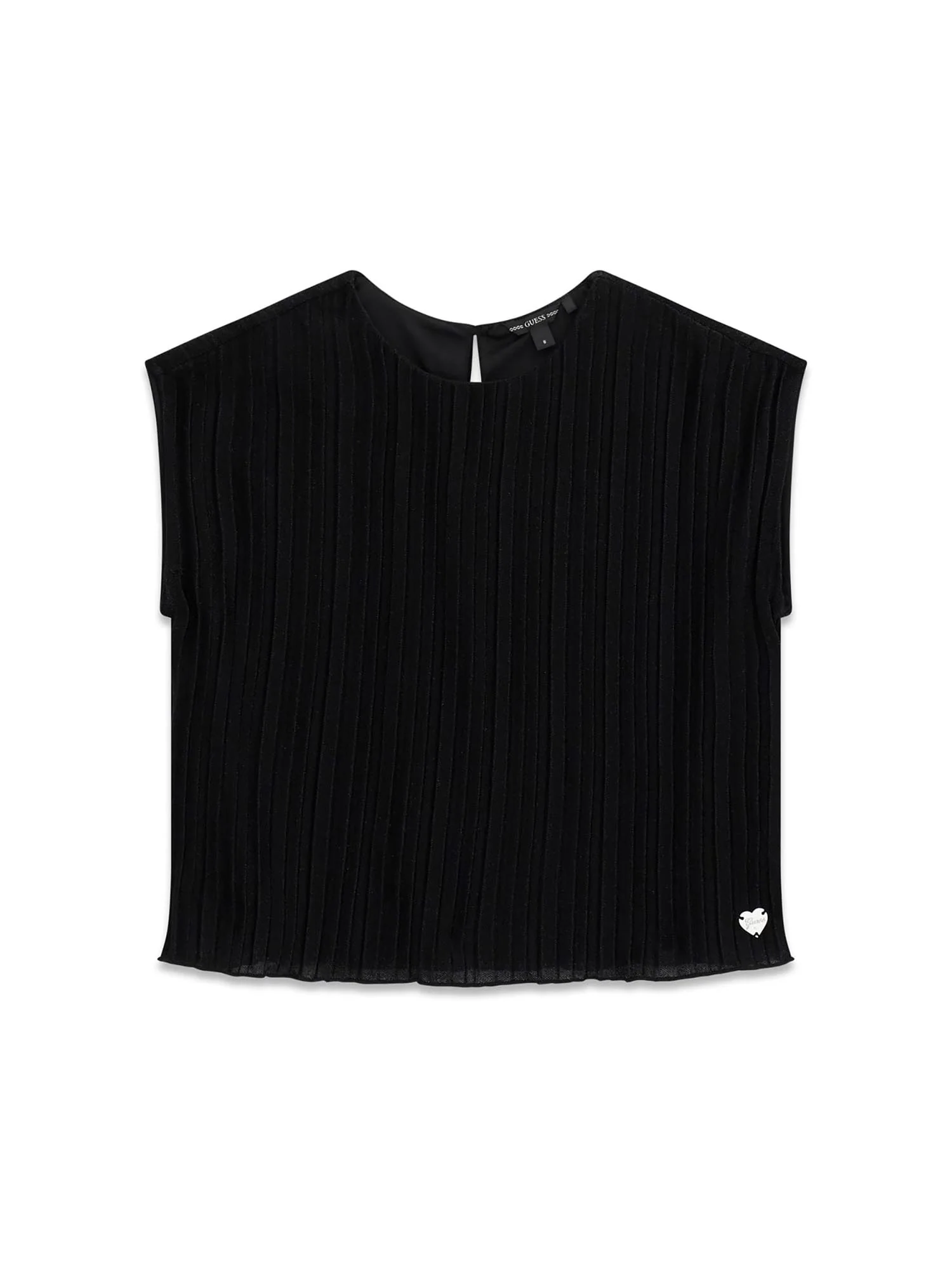 Blusa Guess Bambina knit lurex nero