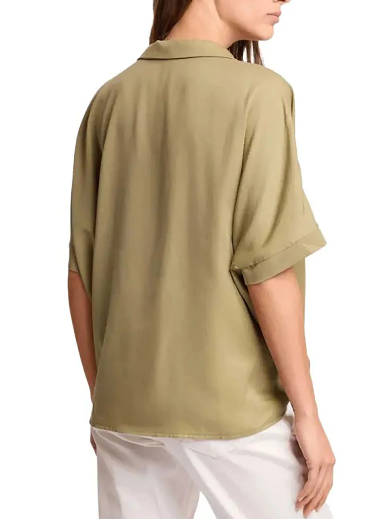 Blusa Kocca Donna a maniche corte over militare - Image 2