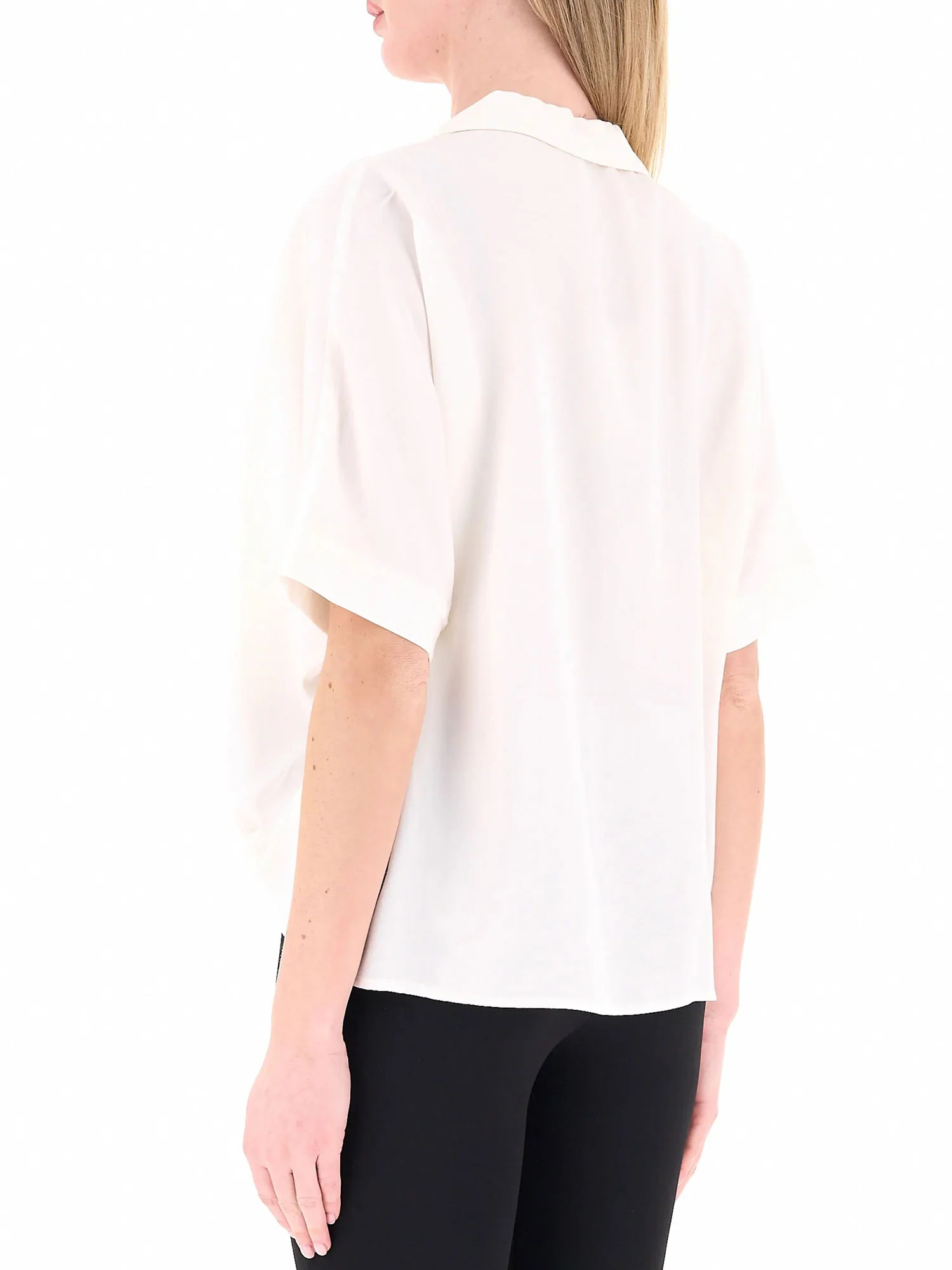 Blusa Kocca Donna a maniche corte over panna - Image 3