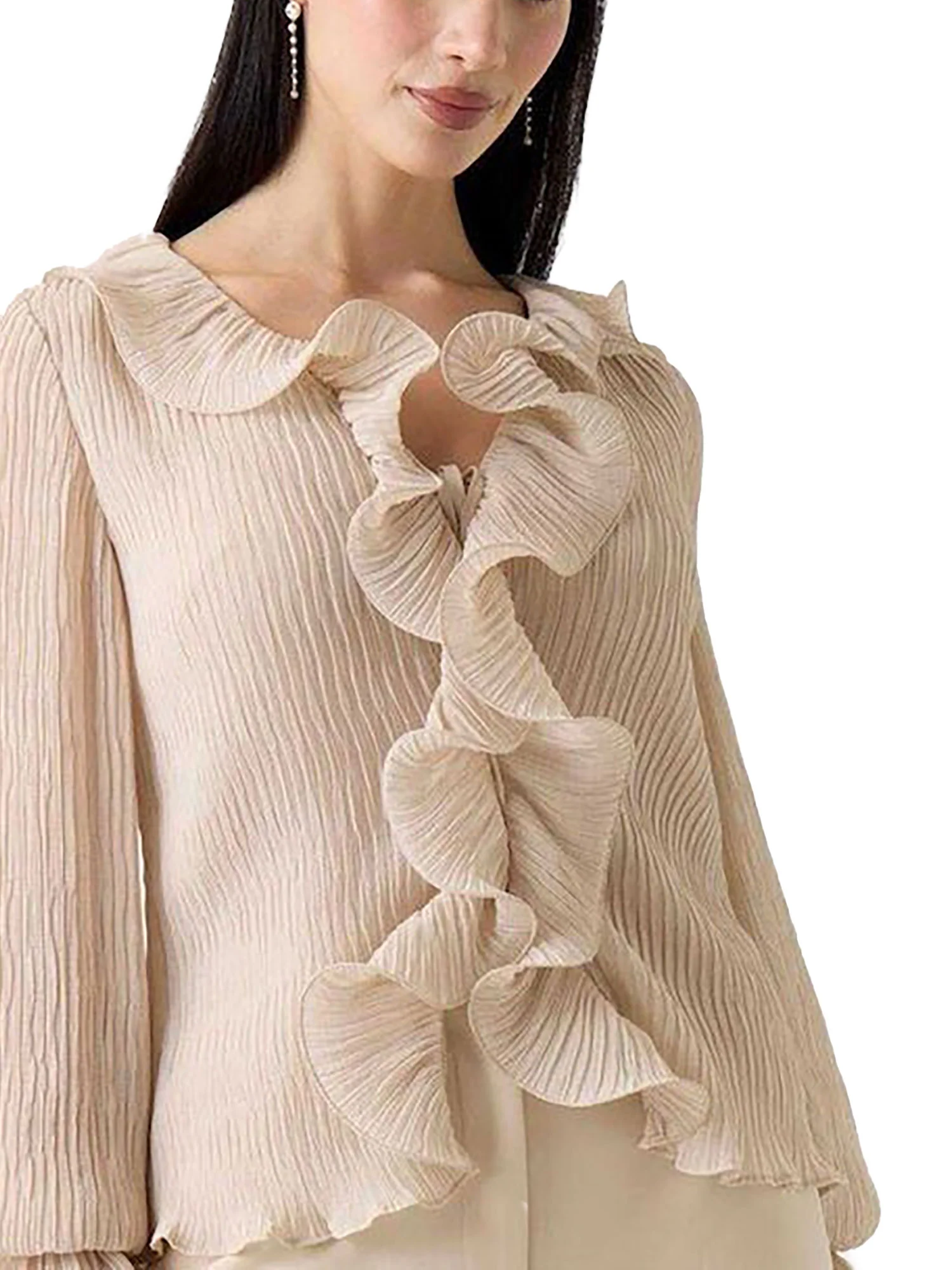 Blusa Guess Donna faye panna - Image 2