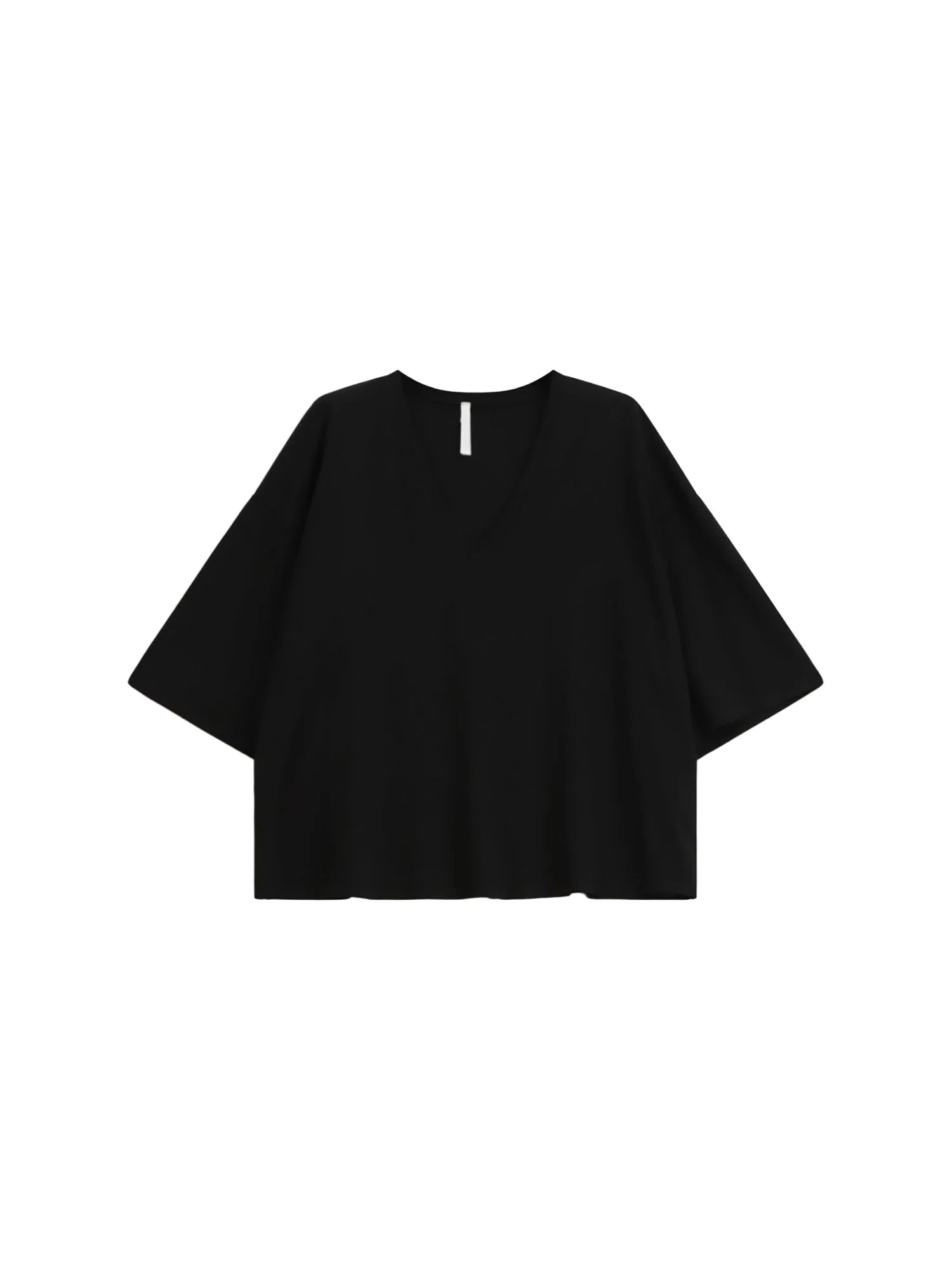 Blusa Imperial Donna V 3/4 over nero - Image 3