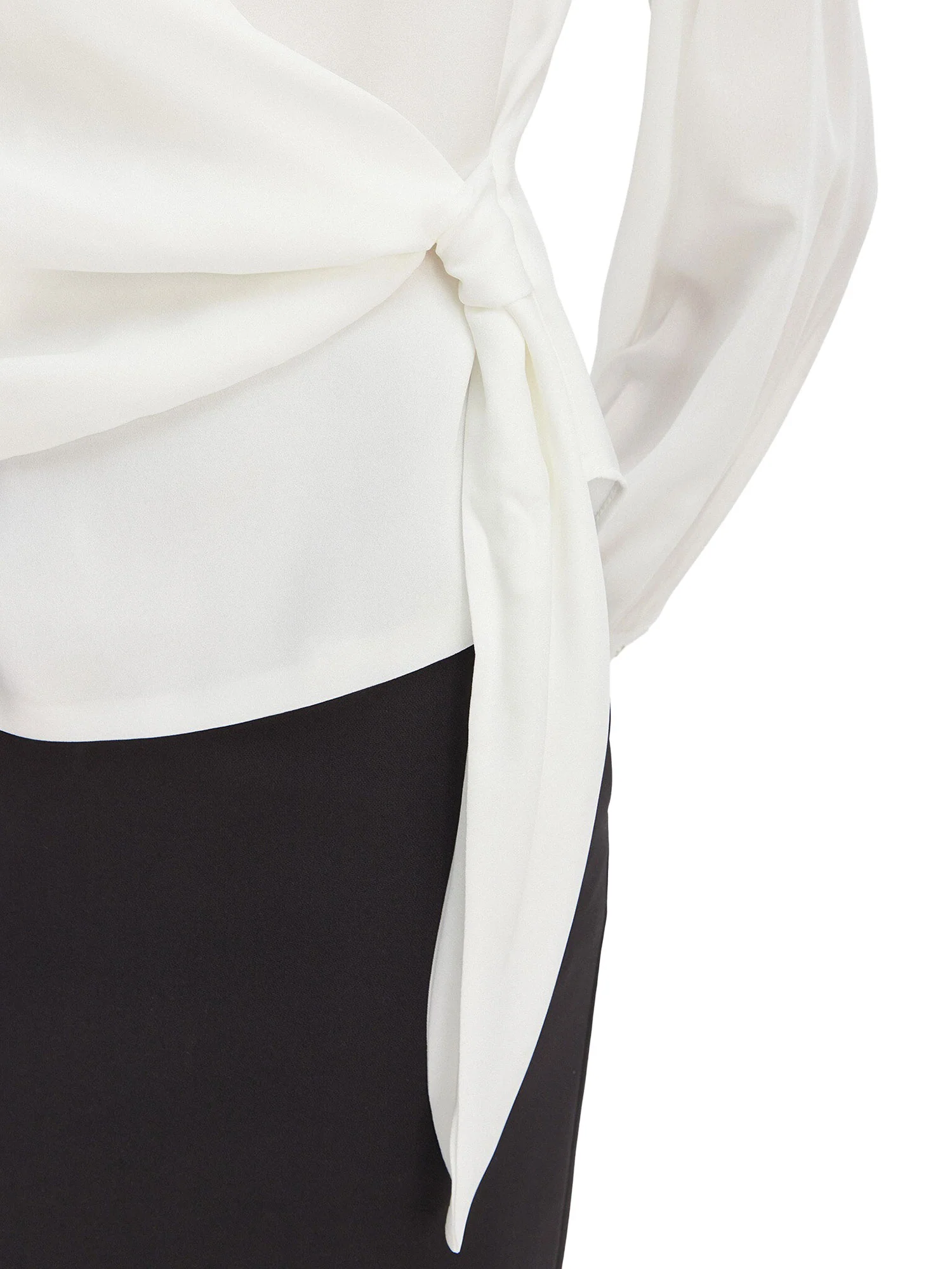 Blusa Rinascimento Donna a portafoglio panna - Image 4