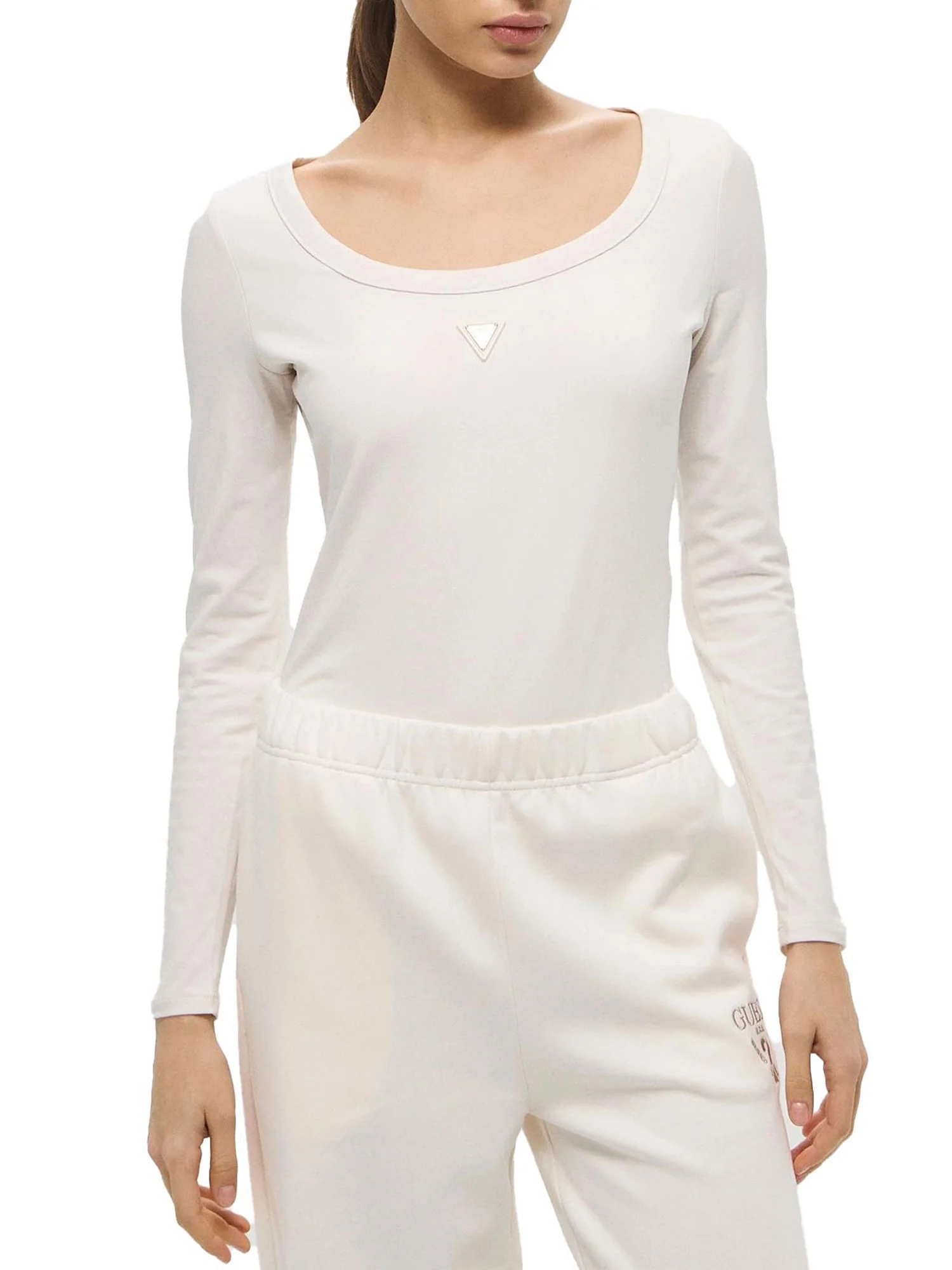 Maglia body Guess Donna colette bianco