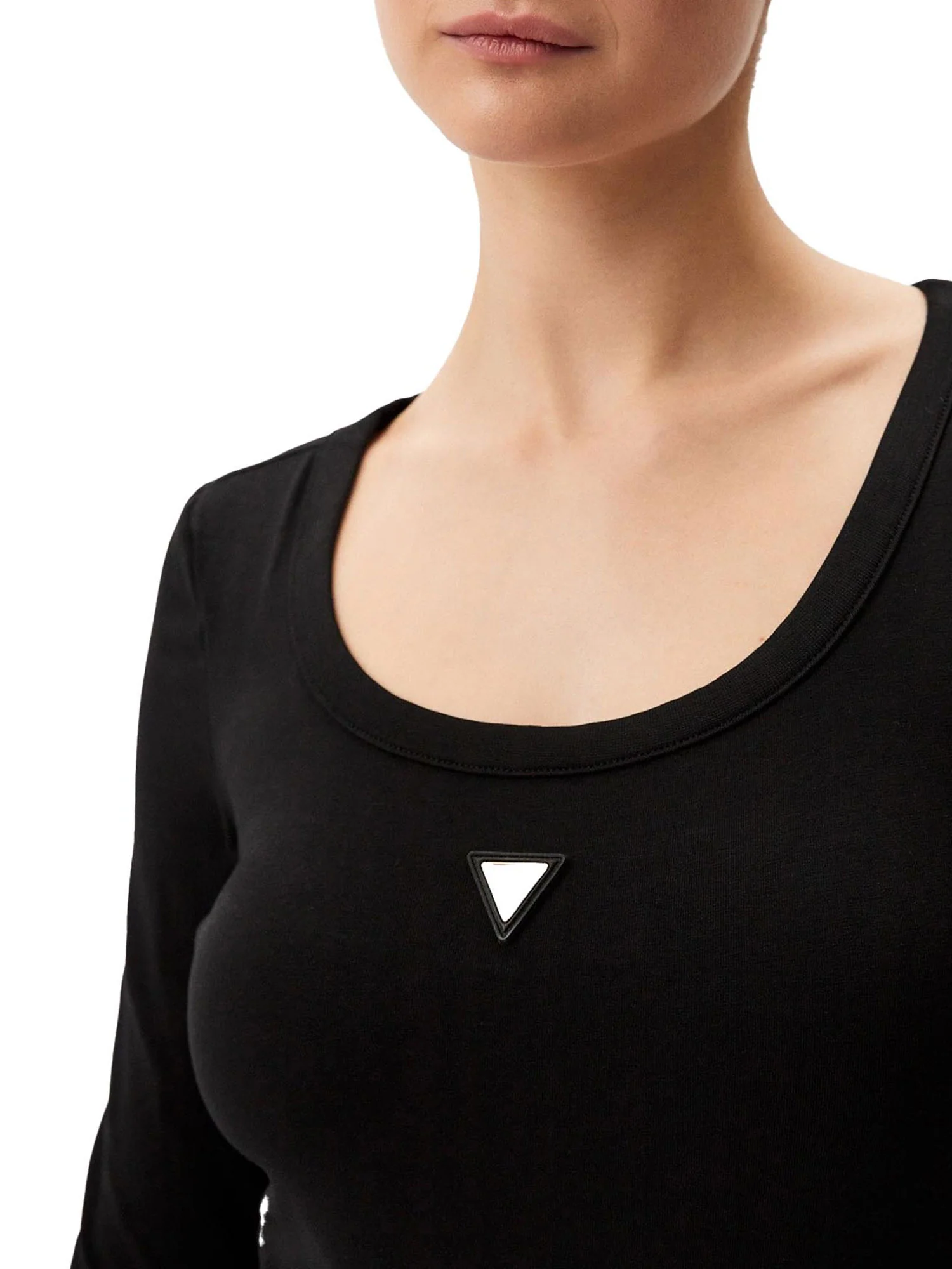 Maglia body Guess Donna colette nero - Image 3