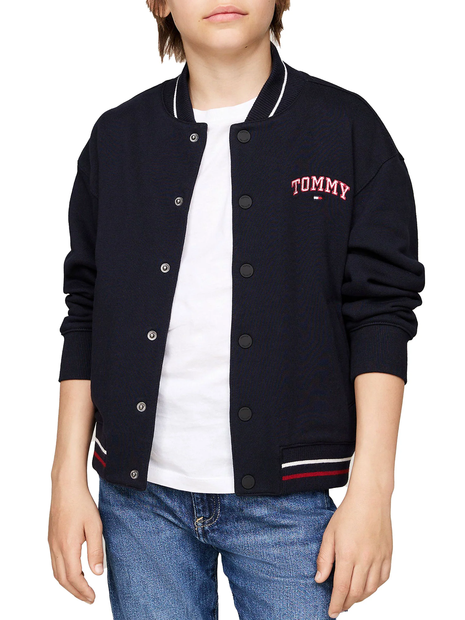 Giubbino bomber kids varsity blu - Image 2