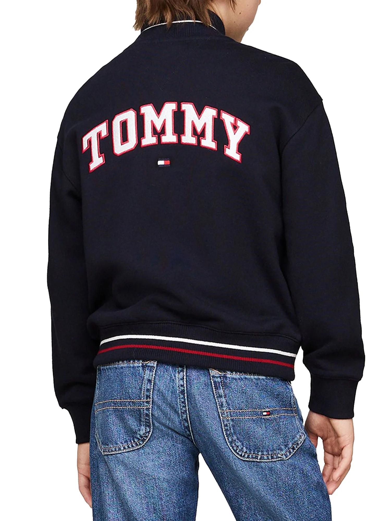 Giubbino bomber kids varsity blu - Image 3
