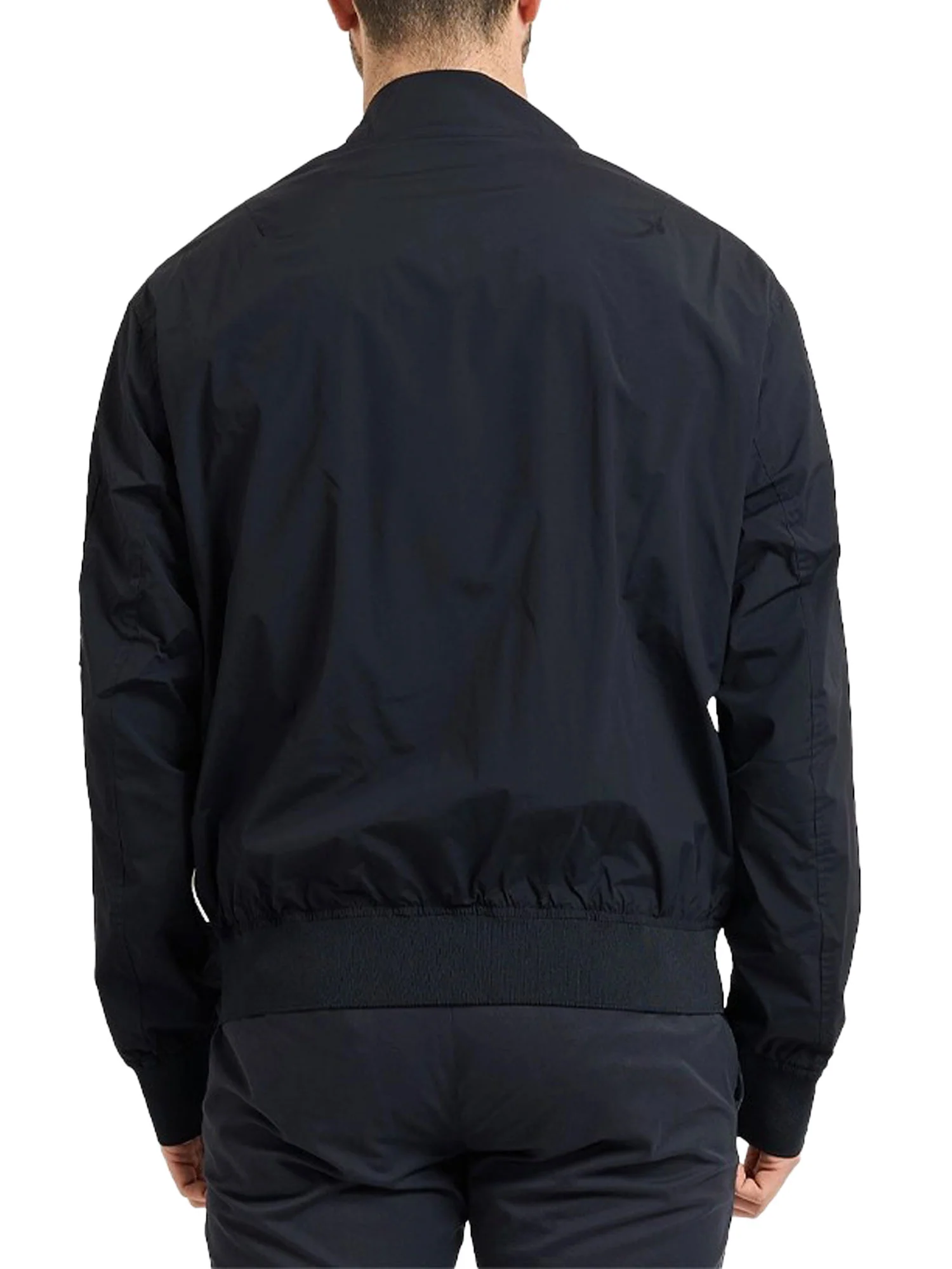 Bomber Armani Exchange uomo Zip Nylon blu - Image 2