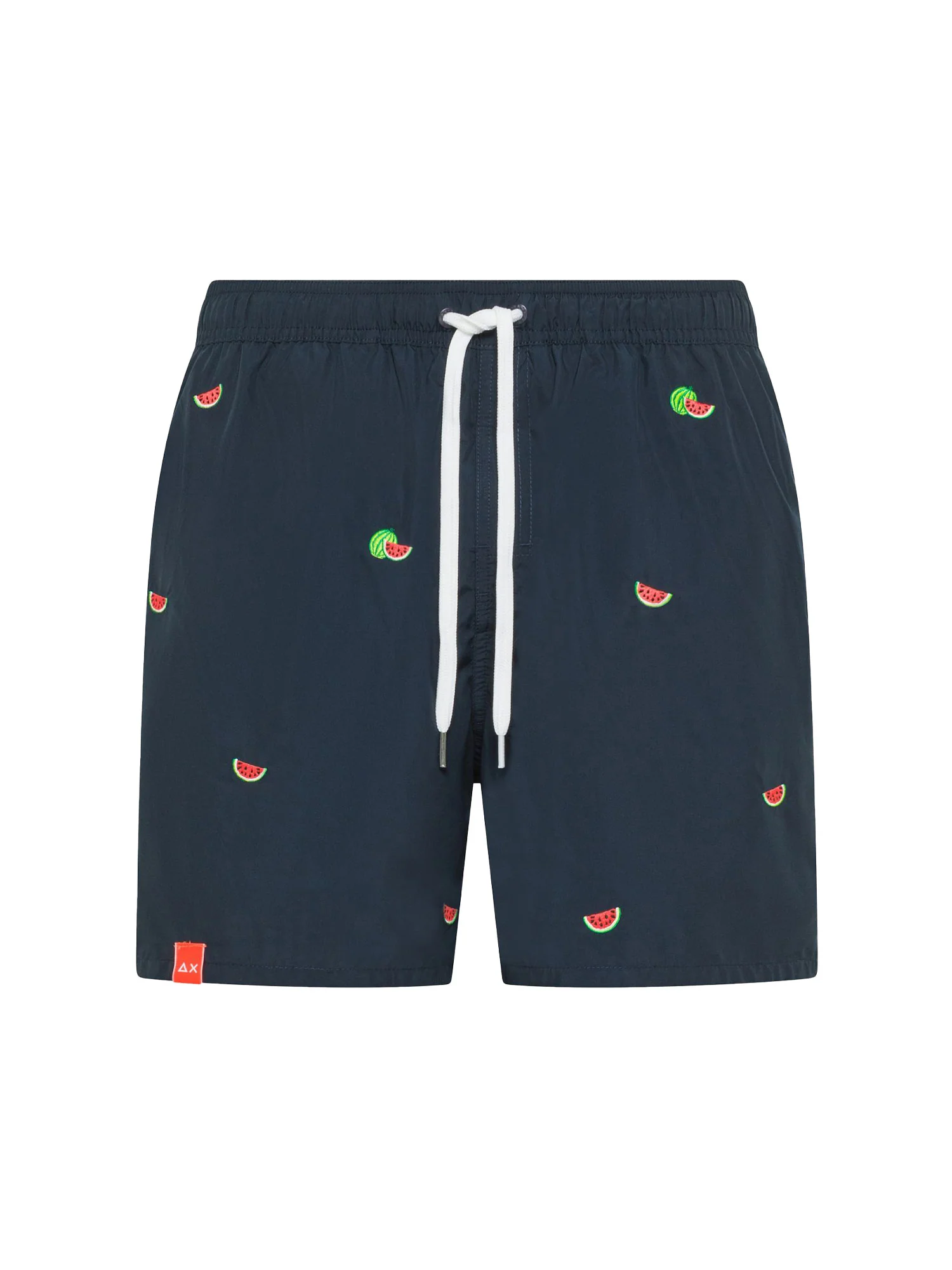 Boxer Sun 68 uomo Beach small embroidery blu