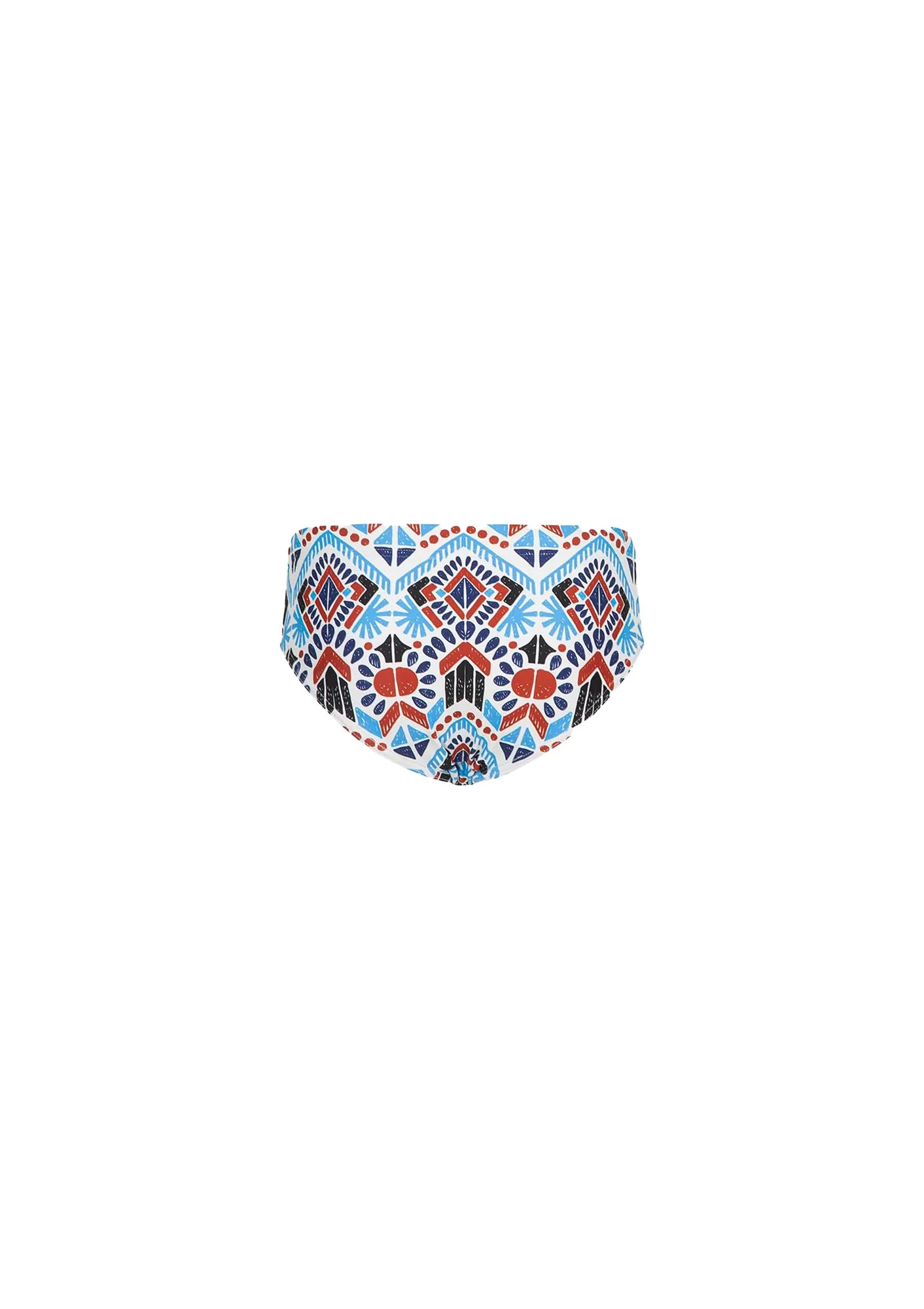 Slip mare F**k Bambino stampato fantasia geometric multi - Image 2