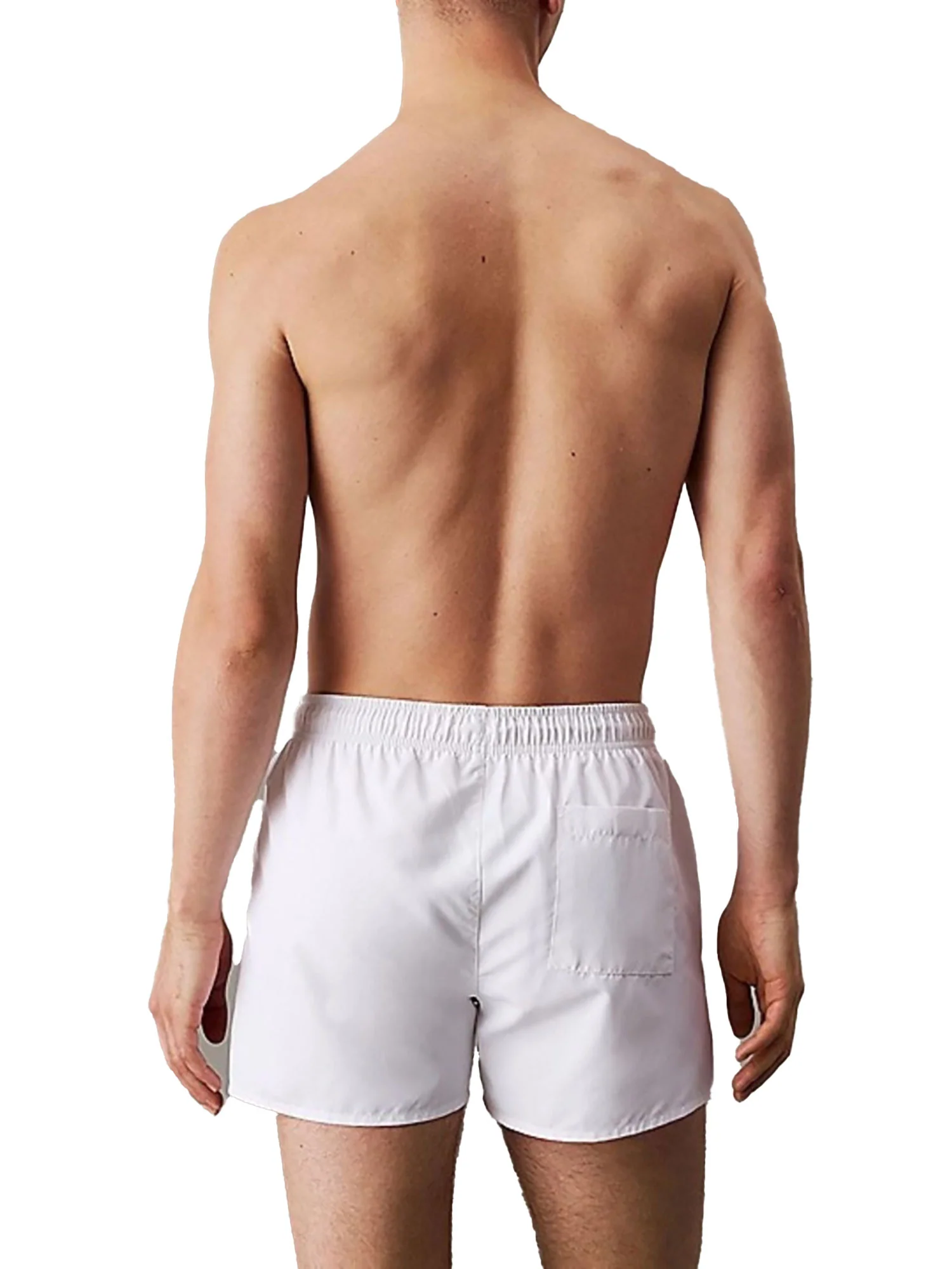 Boxer mare short drawstring bianco - Image 2