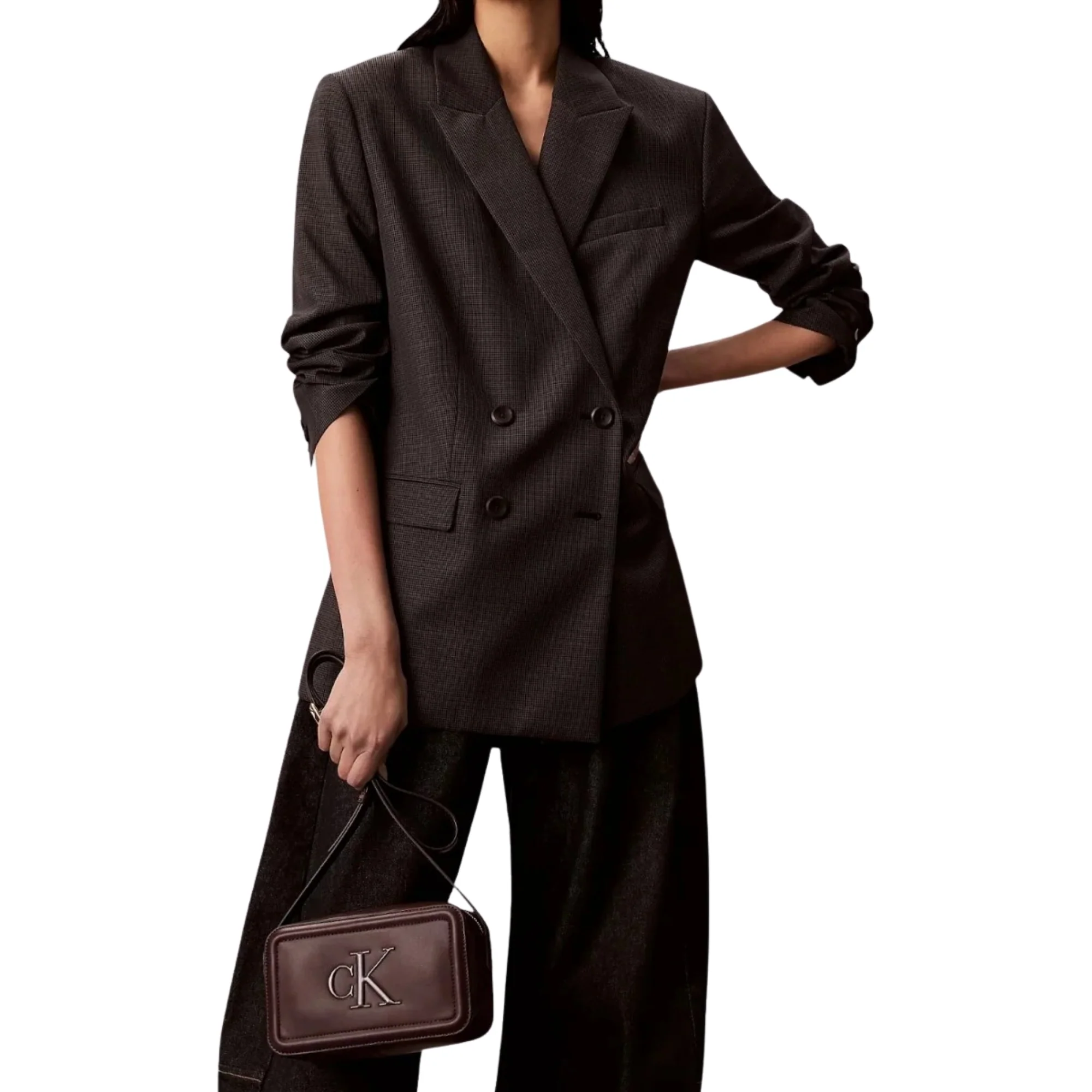 Borsa a tracolla Calvin Klein camera bag raised moro - Image 5