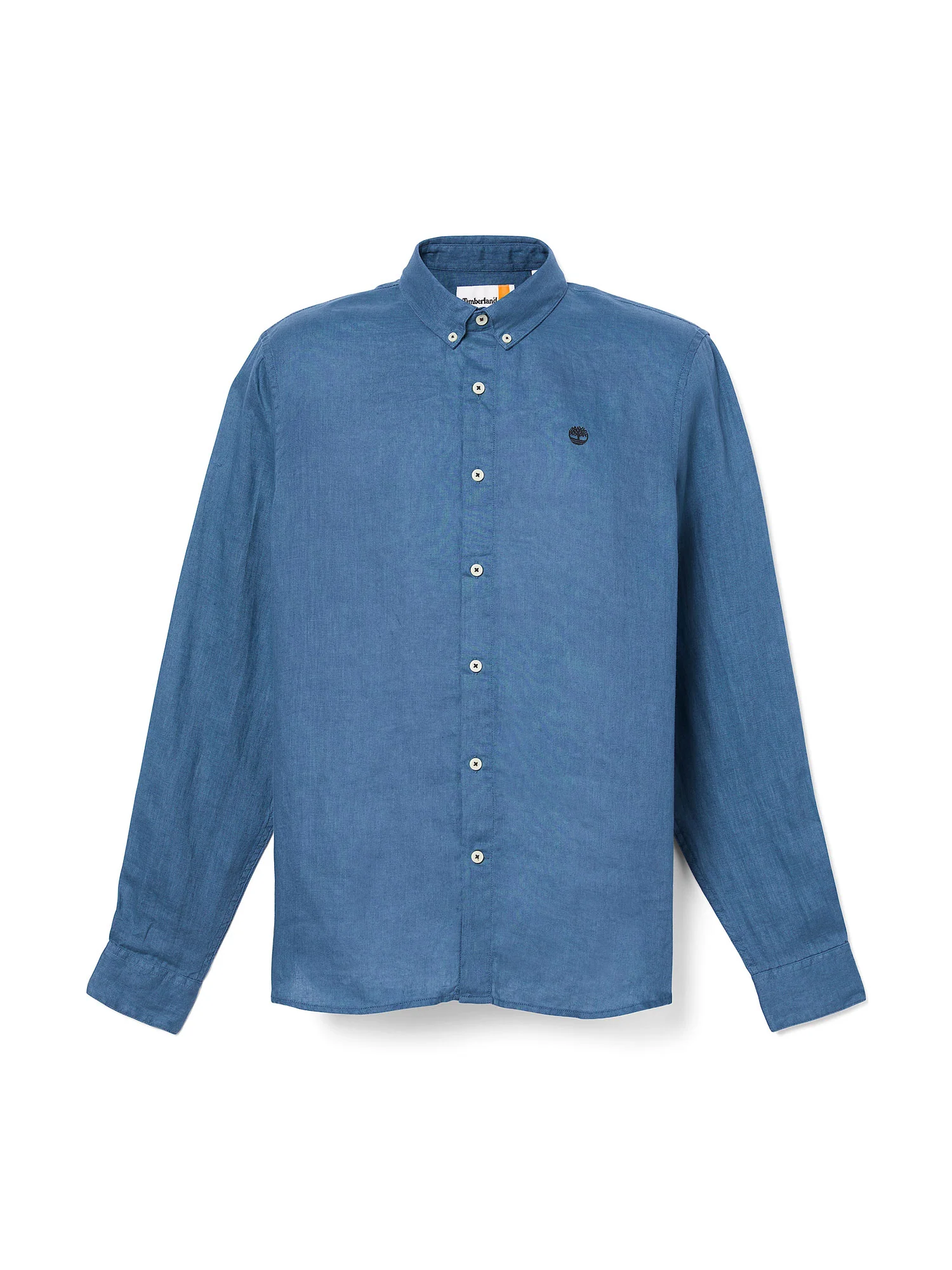 Camicia in lino Mill Brook blu denim - Image 4