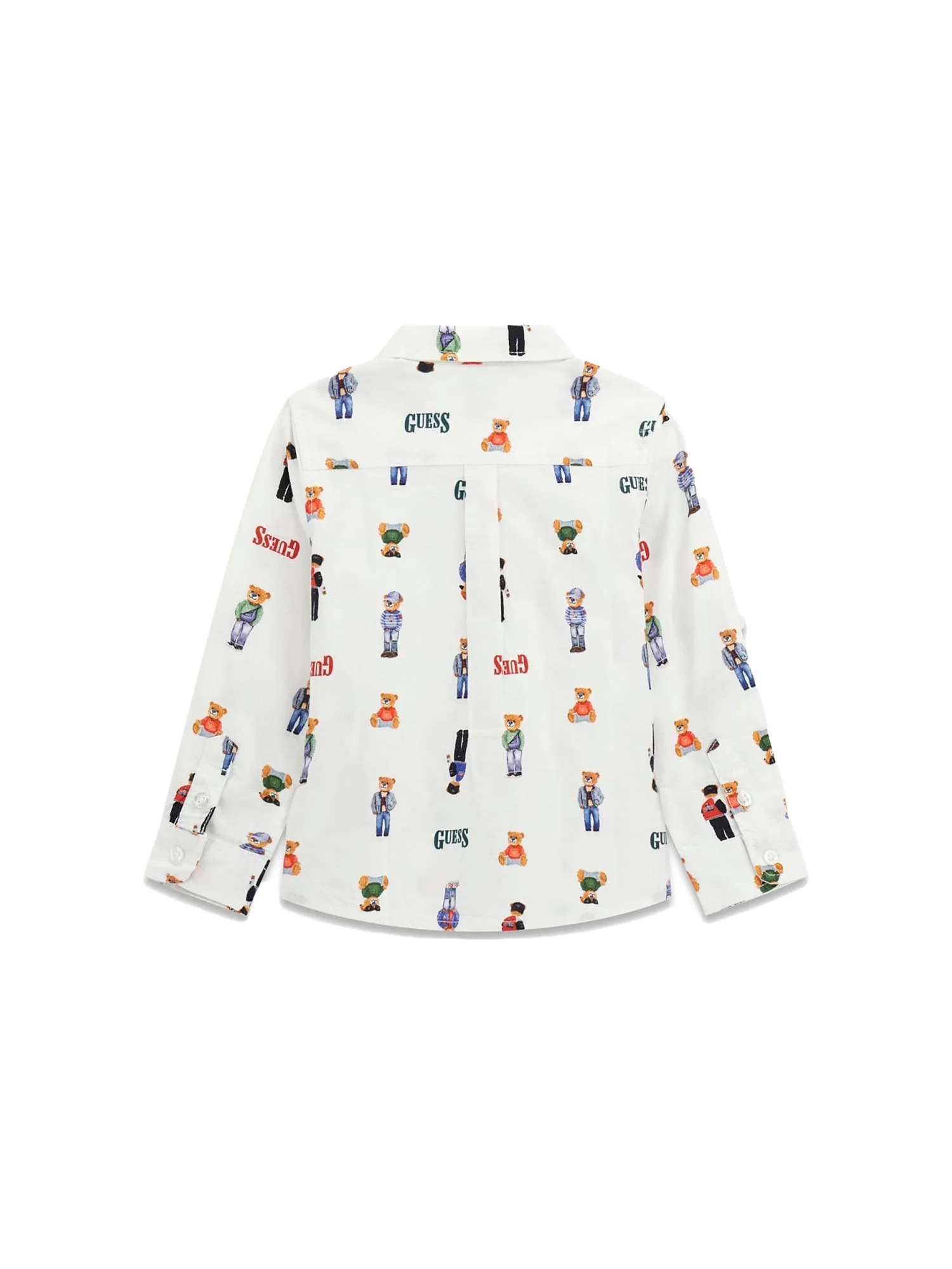 Camicia Guess Bambino fantasia bear allover bianco - Image 2