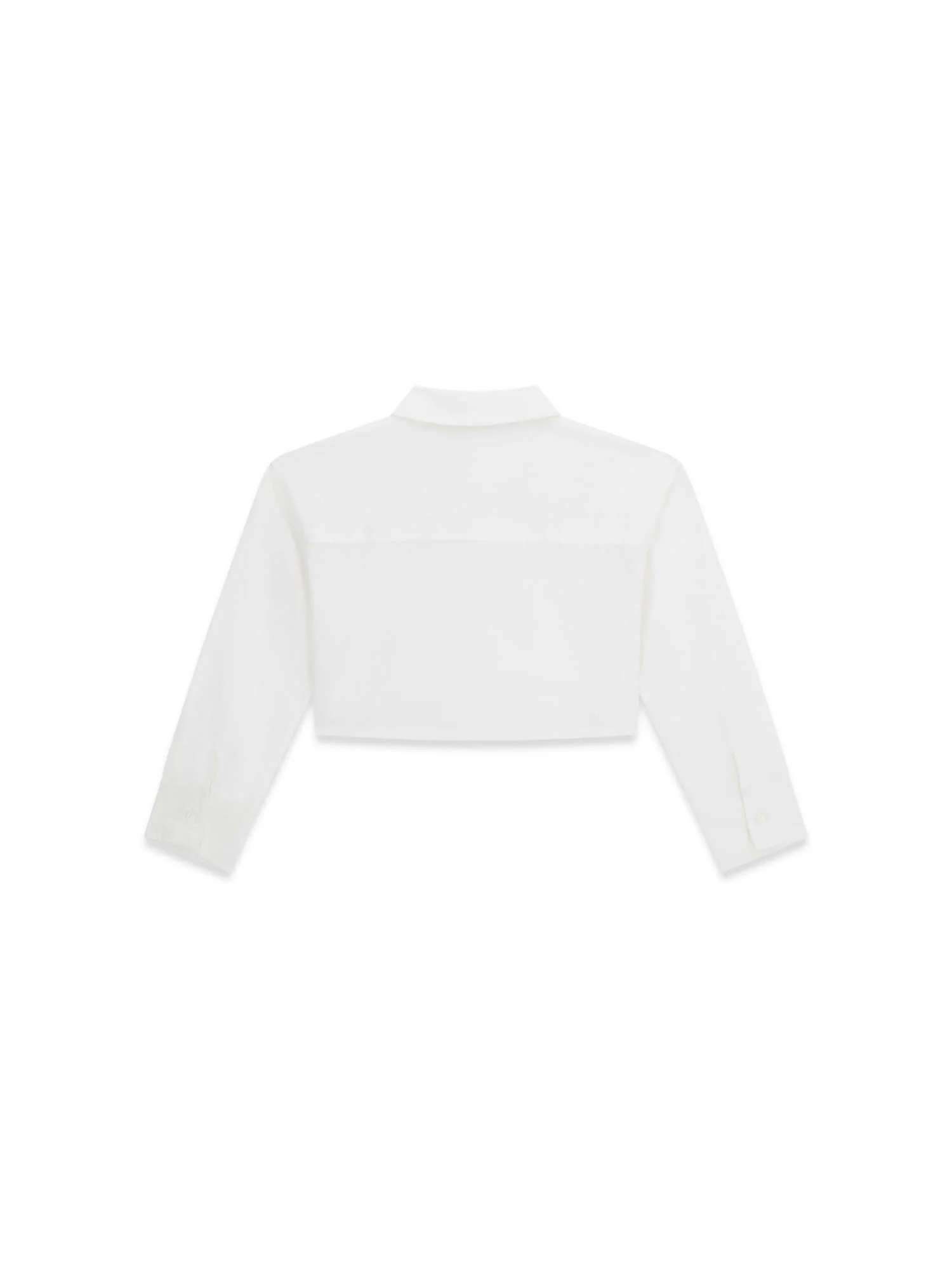 Camicia Guess Bambina boxy in popeline bianco - Image 2