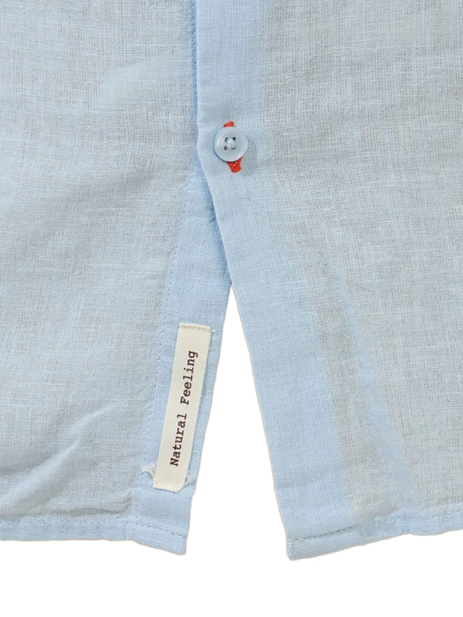 Camicia Yes Zee Uomo a manica lunga cf misto lino
 Azzurro - Image 3