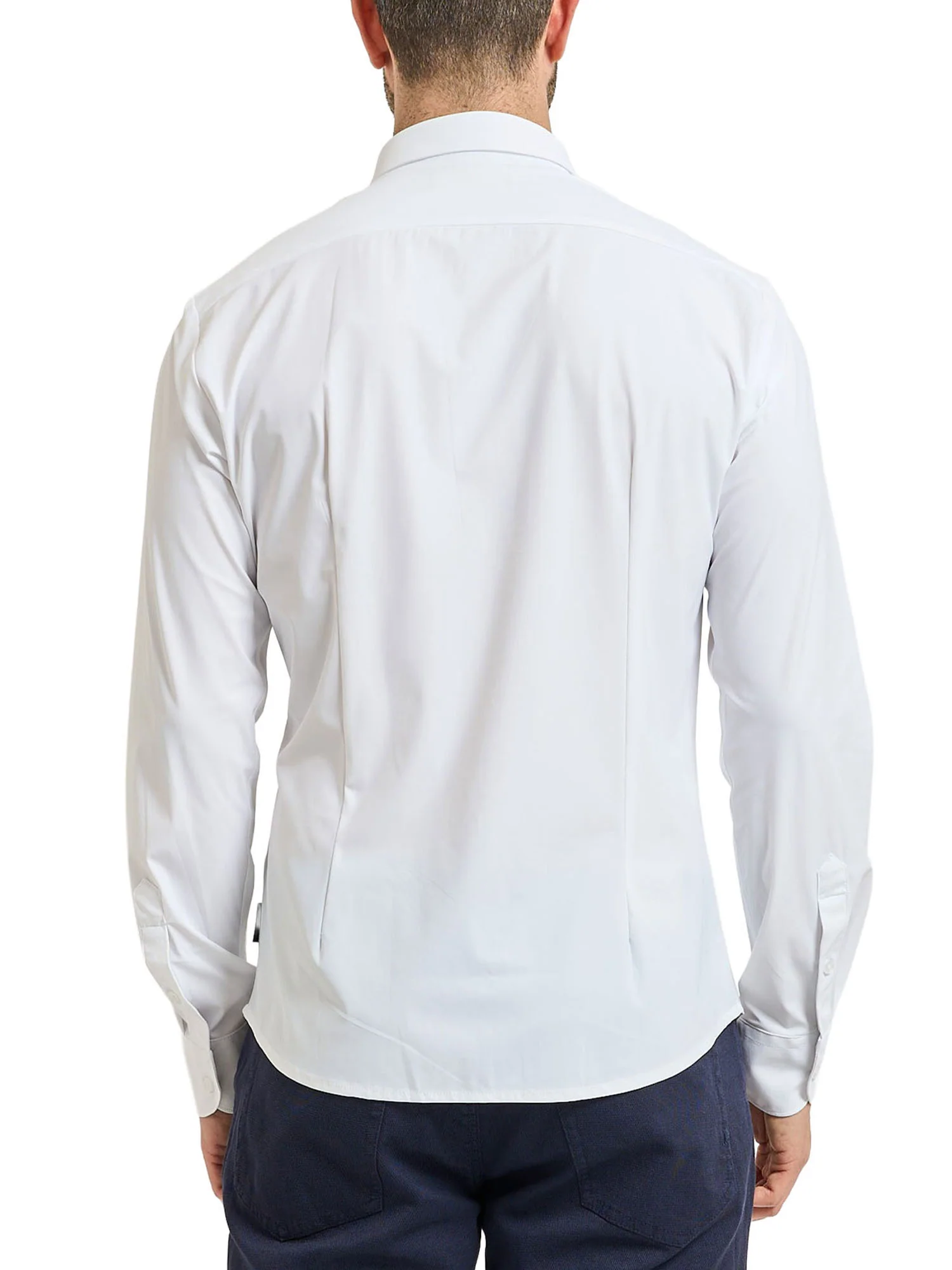 Camicia Yes Zee Uomo a manica lunga cf poly 
 bianco - Image 2