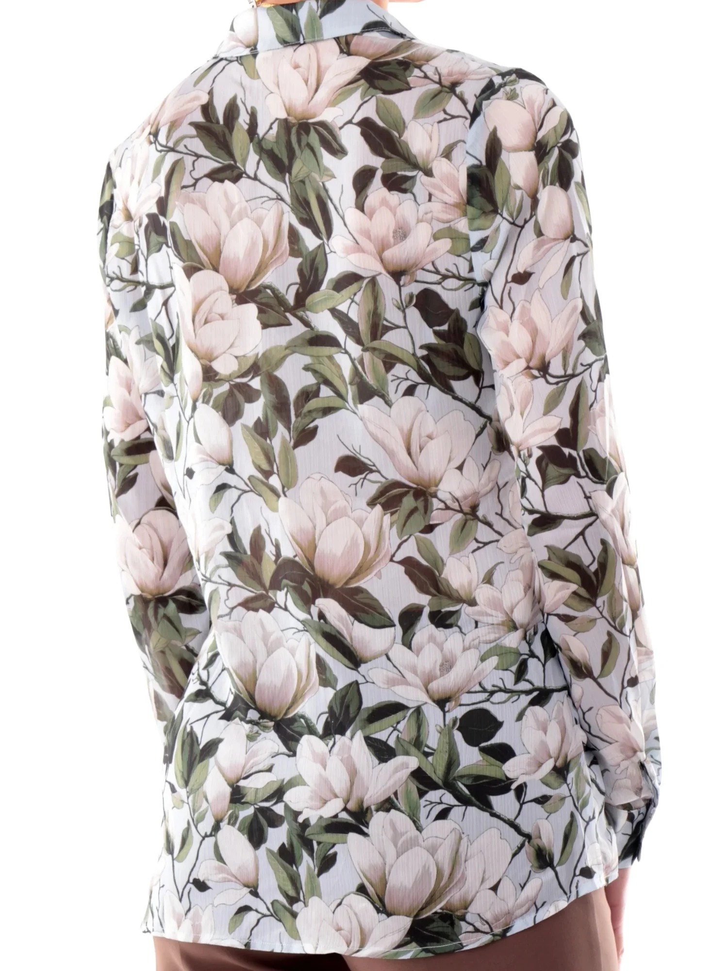 Camicia maniche lunghe Guess donna modello clouis stampa blossom breeze - Image 2