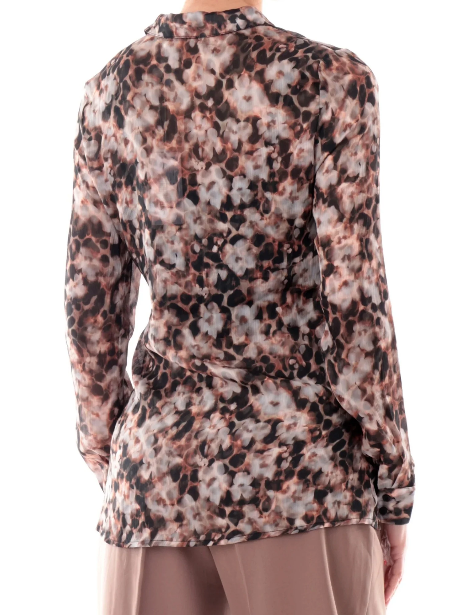 Camicia maniche lunghe Guess donna modello clouis stampa safari bloom - Image 2