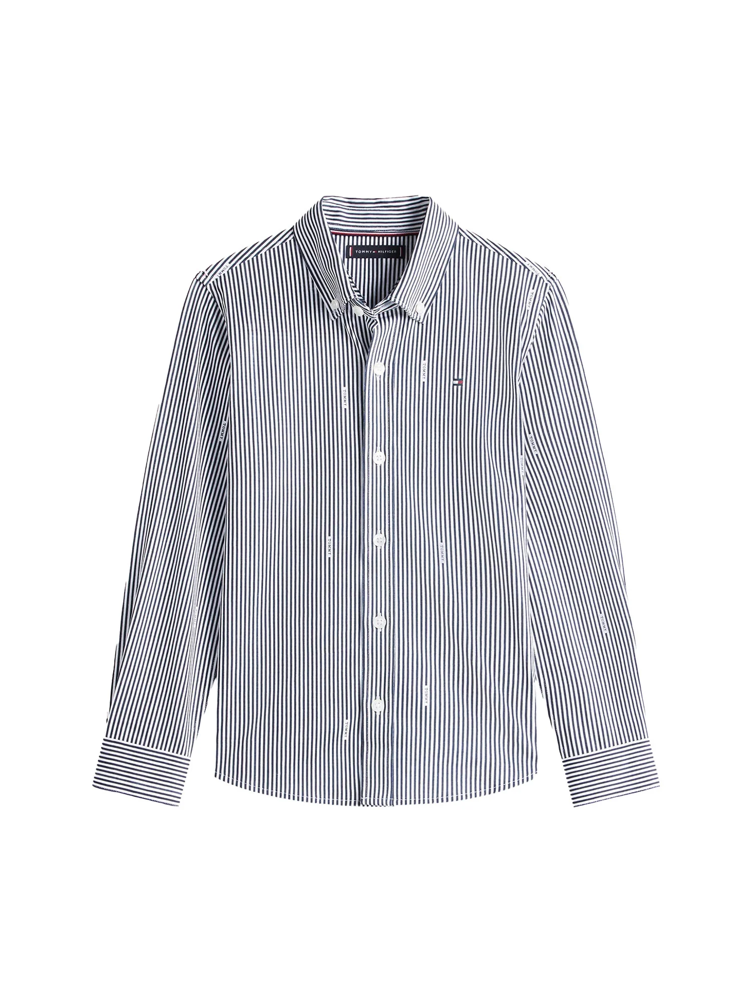Camicia Tommy Hilfigher Ragazzo heritage flag blu