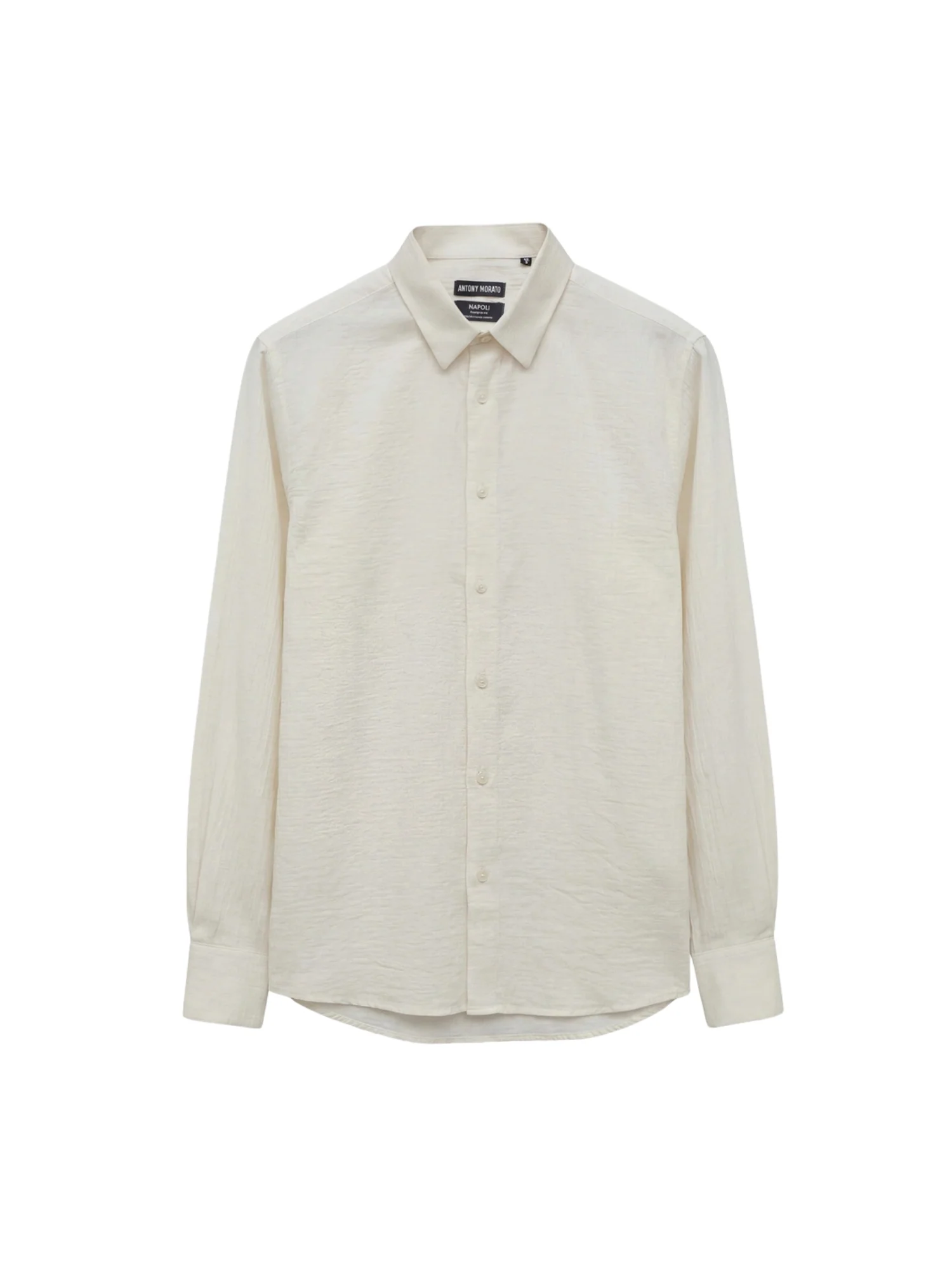 Camicia con maniche lunghe Antony Morato uomo modello Napoli regular bianco