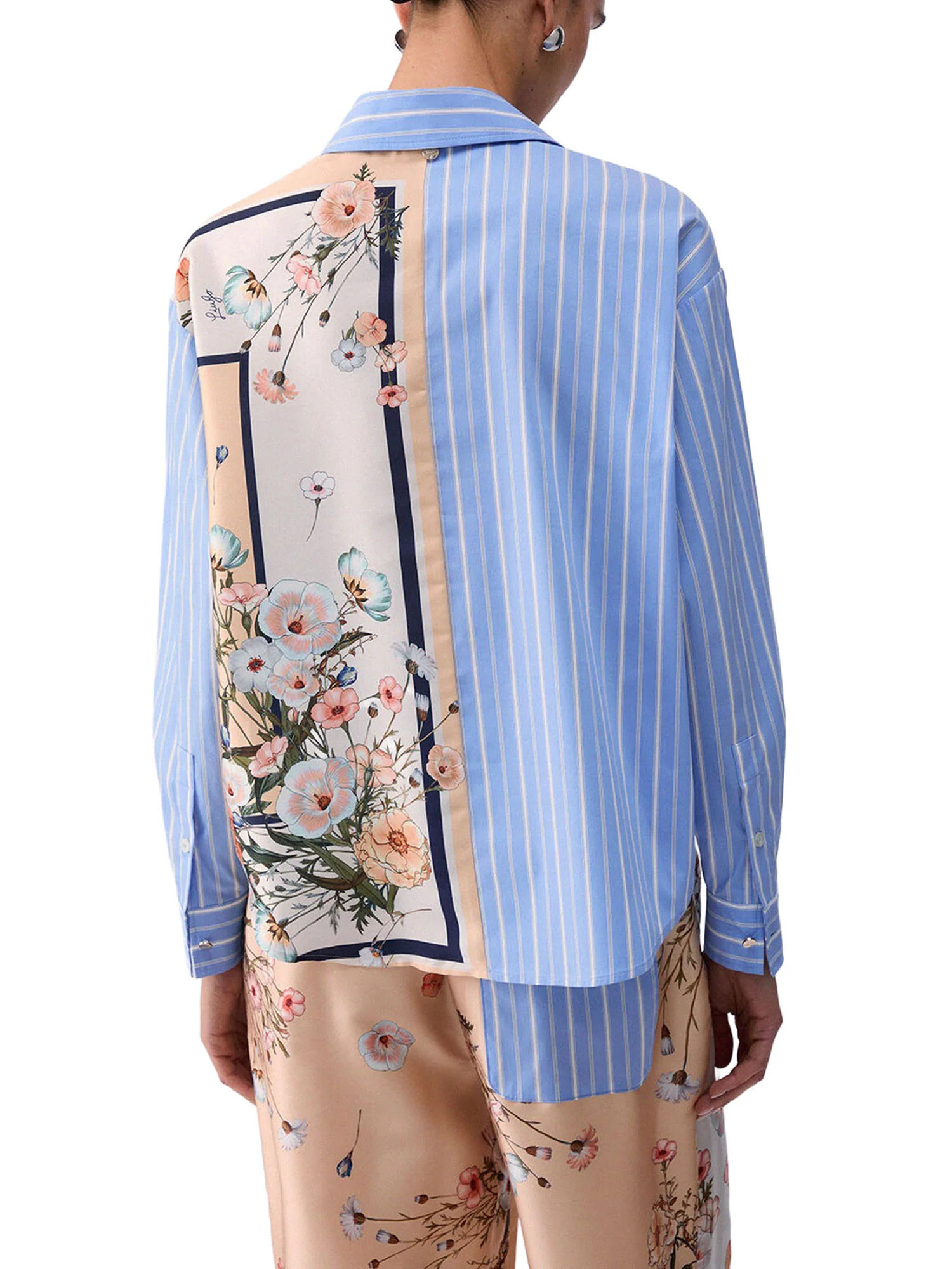 Camicia Liu Jo Donna in twill stampato e popeline  fantasia - Image 2