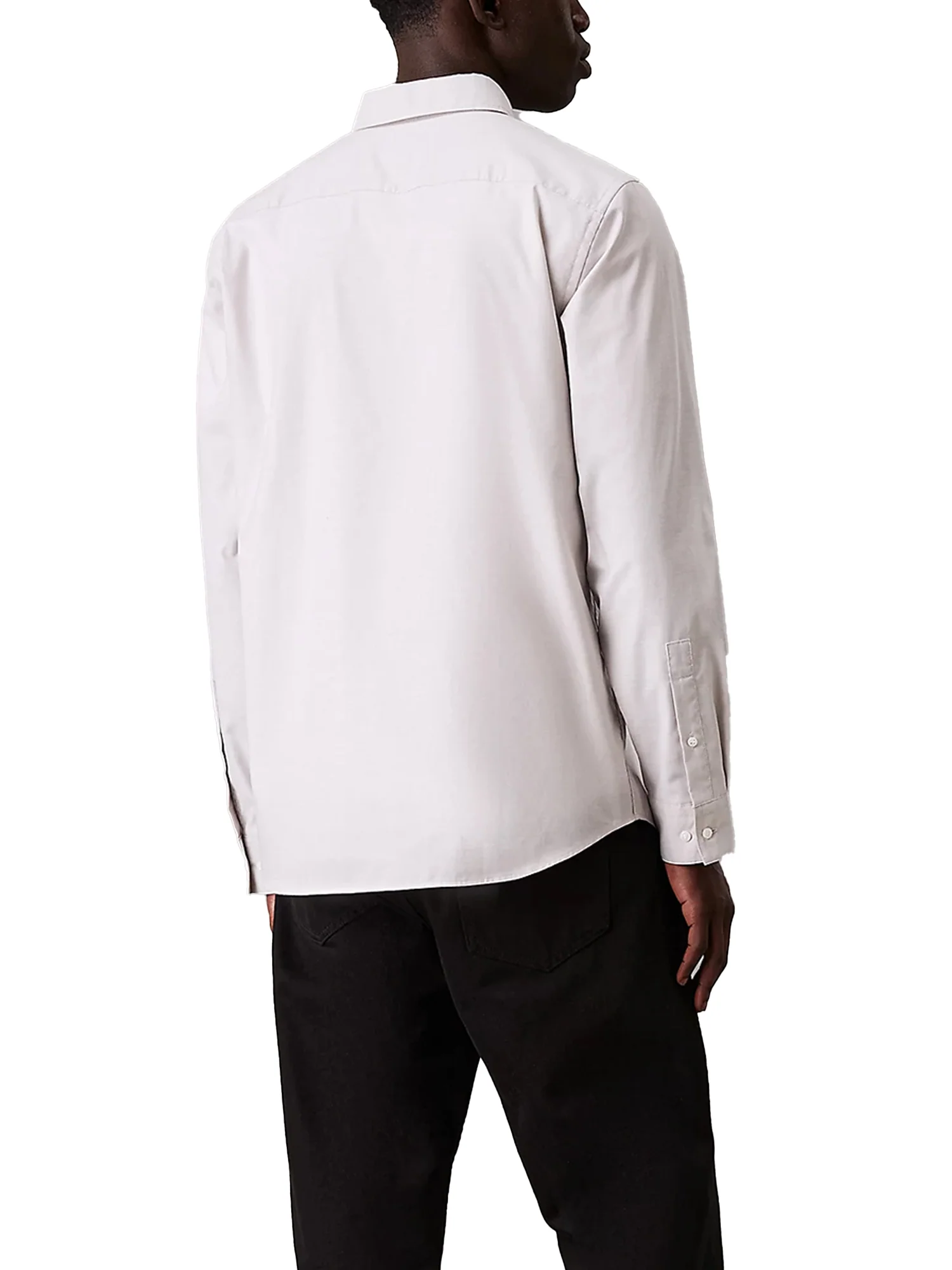 Camicia regular fit Oxford kaki - Image 2