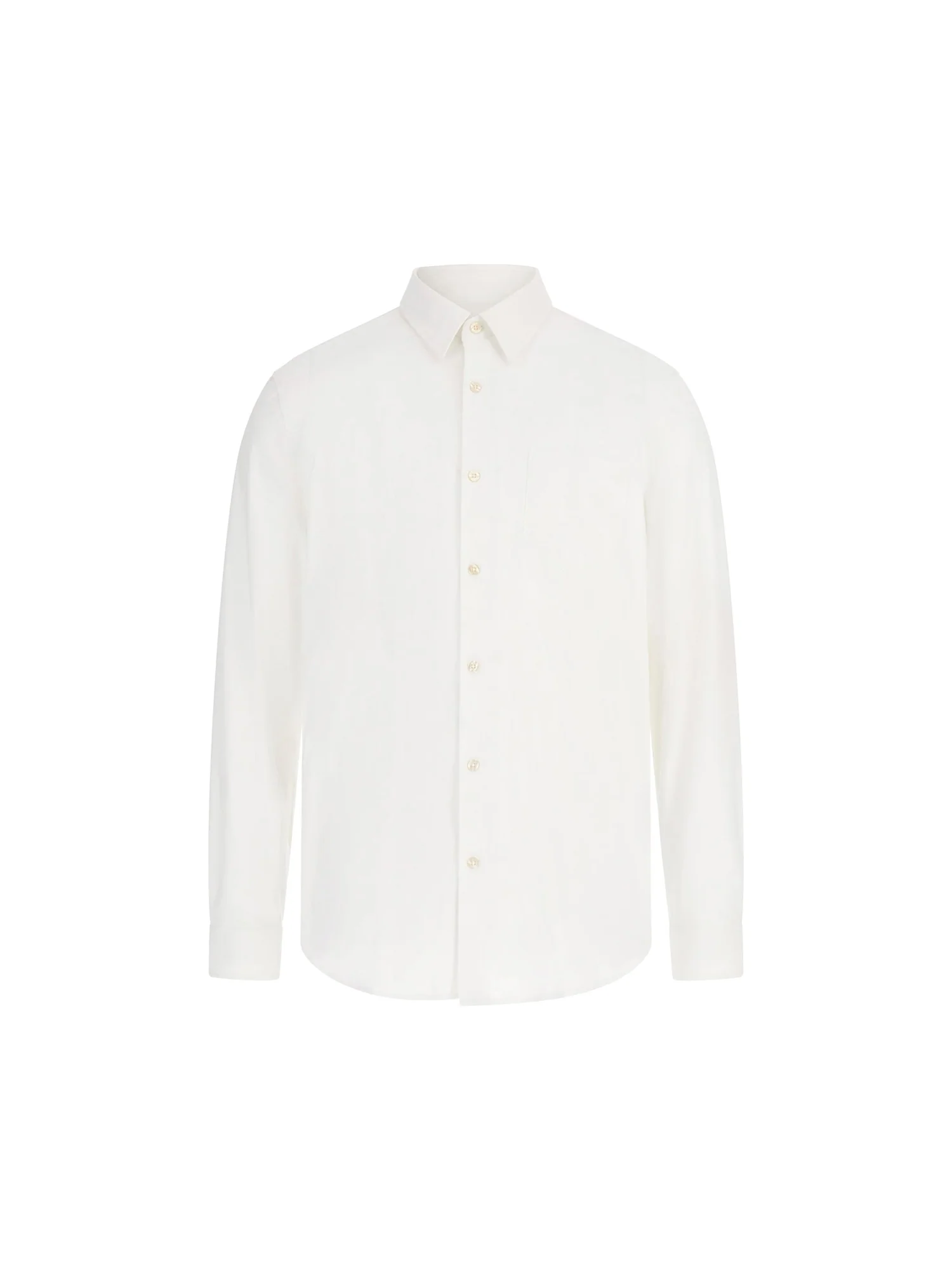 Camicia Sunset tech con tasca sul petto bianco - Image 4