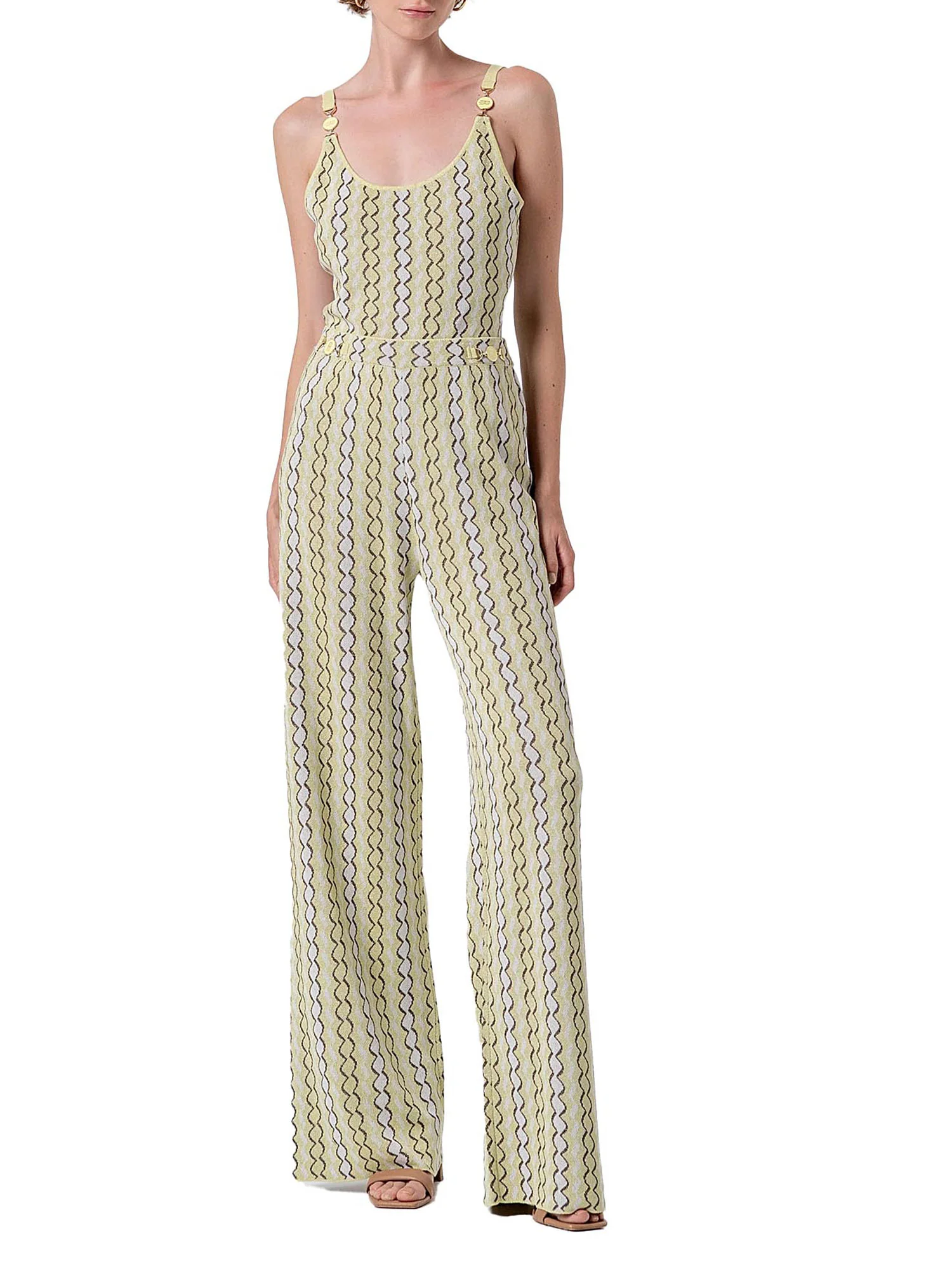 Canotta Fracomina Donna in maglia multicolor - Image 4