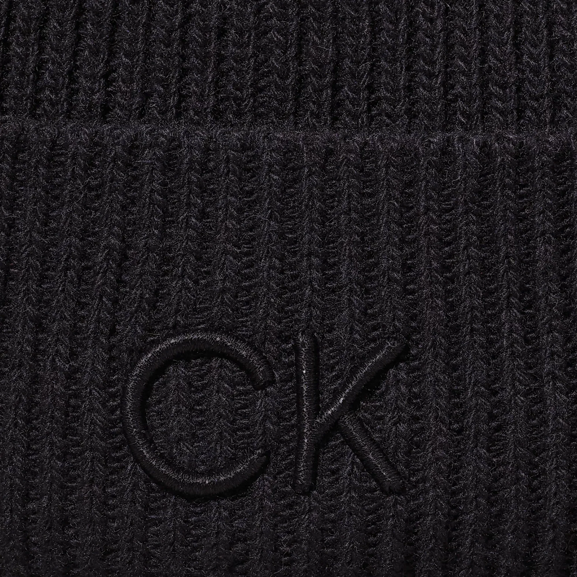 Cappello con logo frontale ricamato nero - Image 3