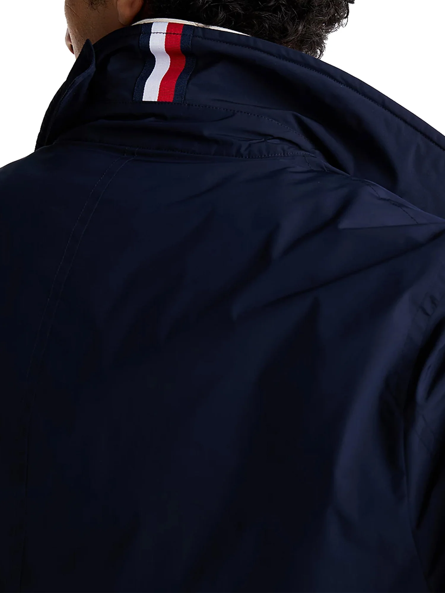 Cappotto idrorepellente ripiegabile blu - Image 3