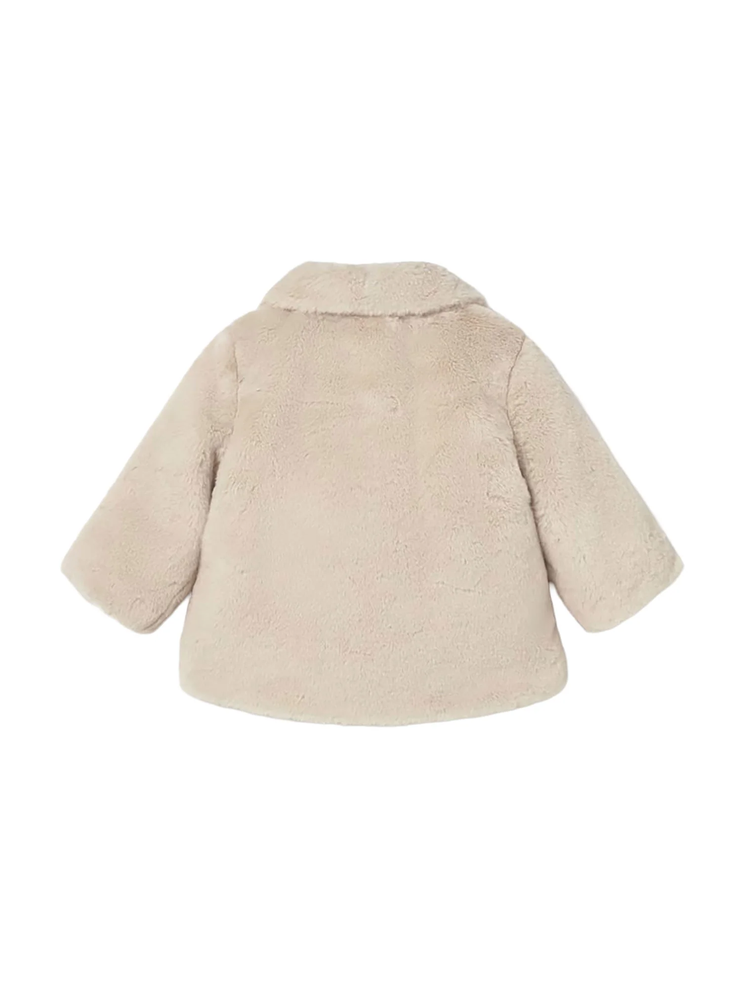 Cappotto pelliccia Mayoral neonata sabbia - Image 2