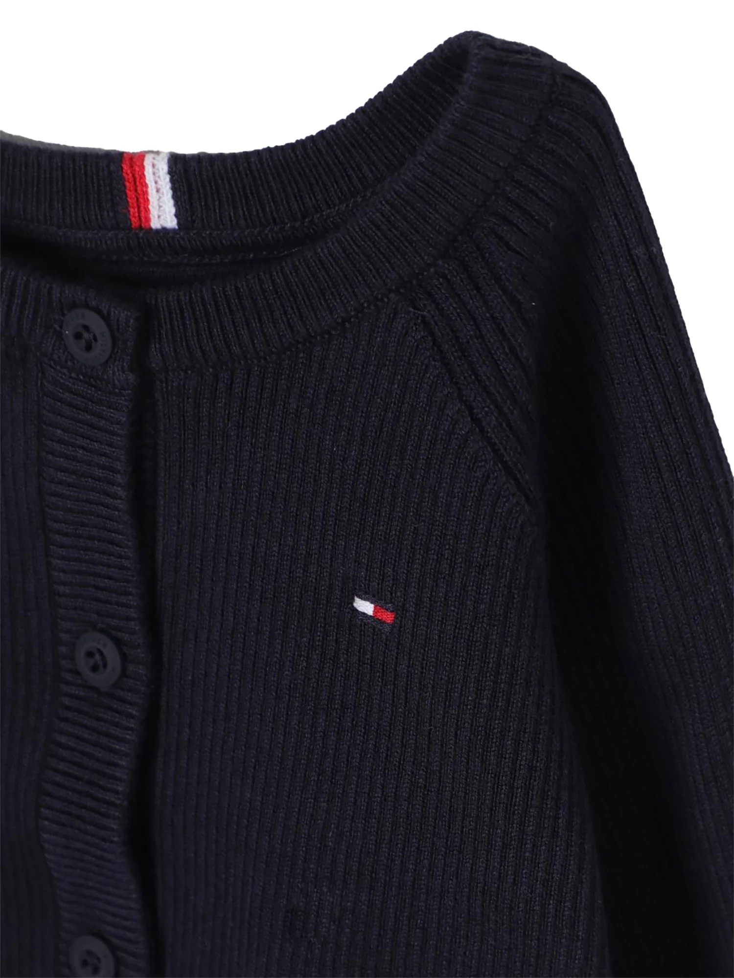 Cardigan Tommy Hilfigher Neonato essential blu - Image 3