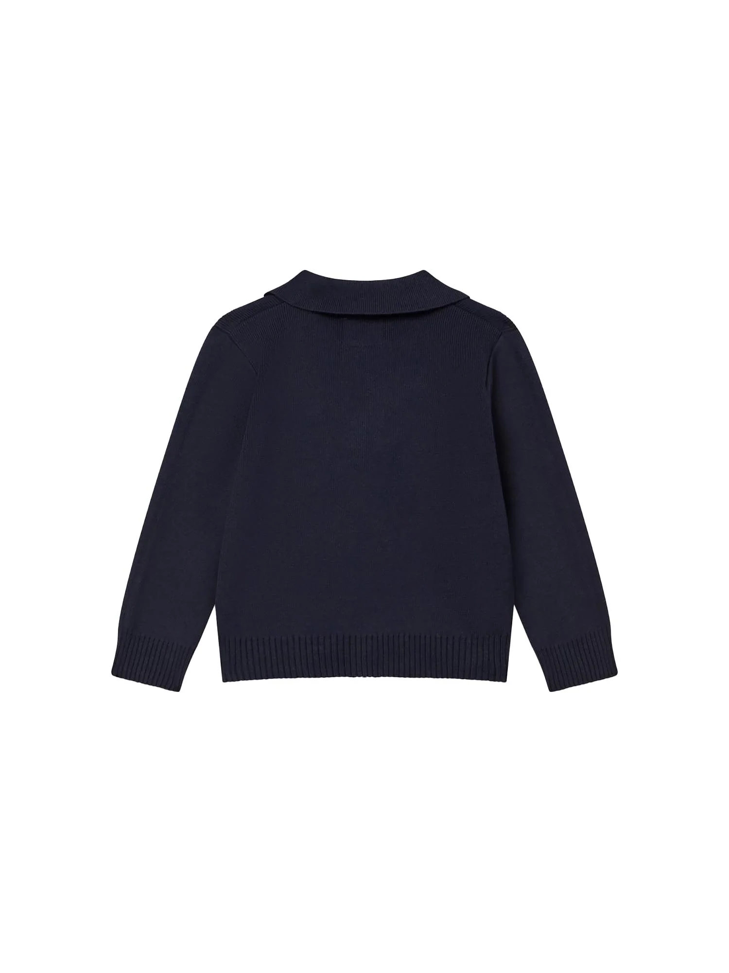 Cardigan Guess Neonato con bottoni e ricamo logo blu - Image 2